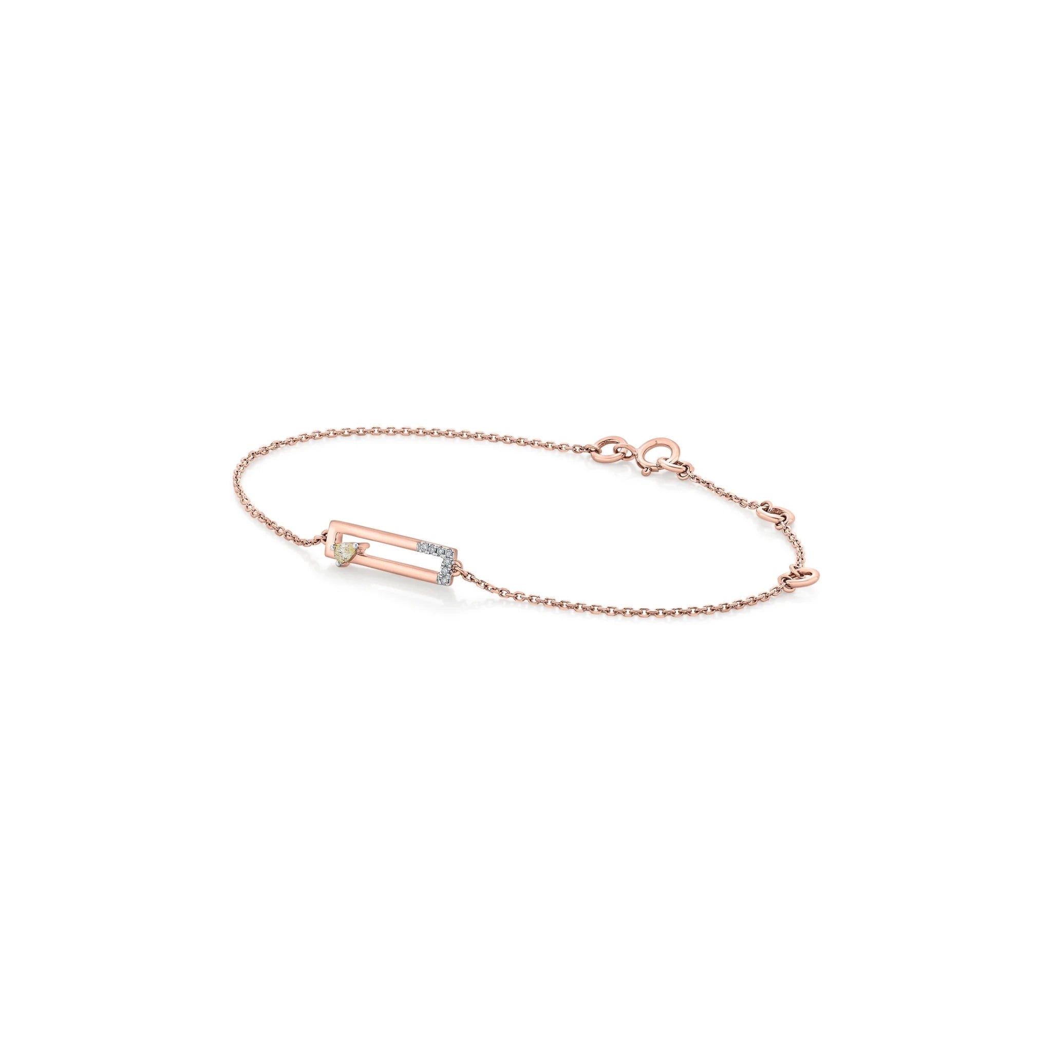 Seven Up Hexagonal Bracelet - Zen Diamond India