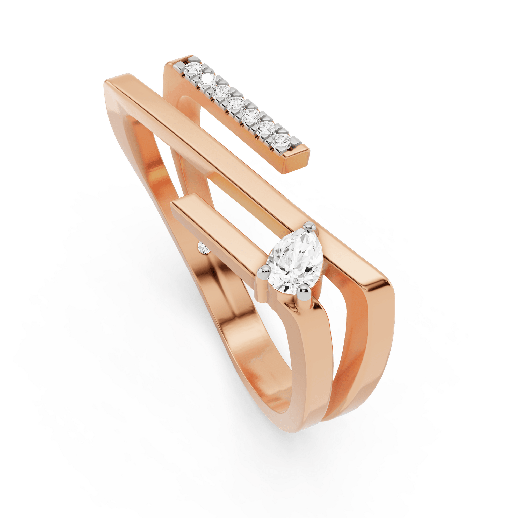 Seven Up Tri bar Ring