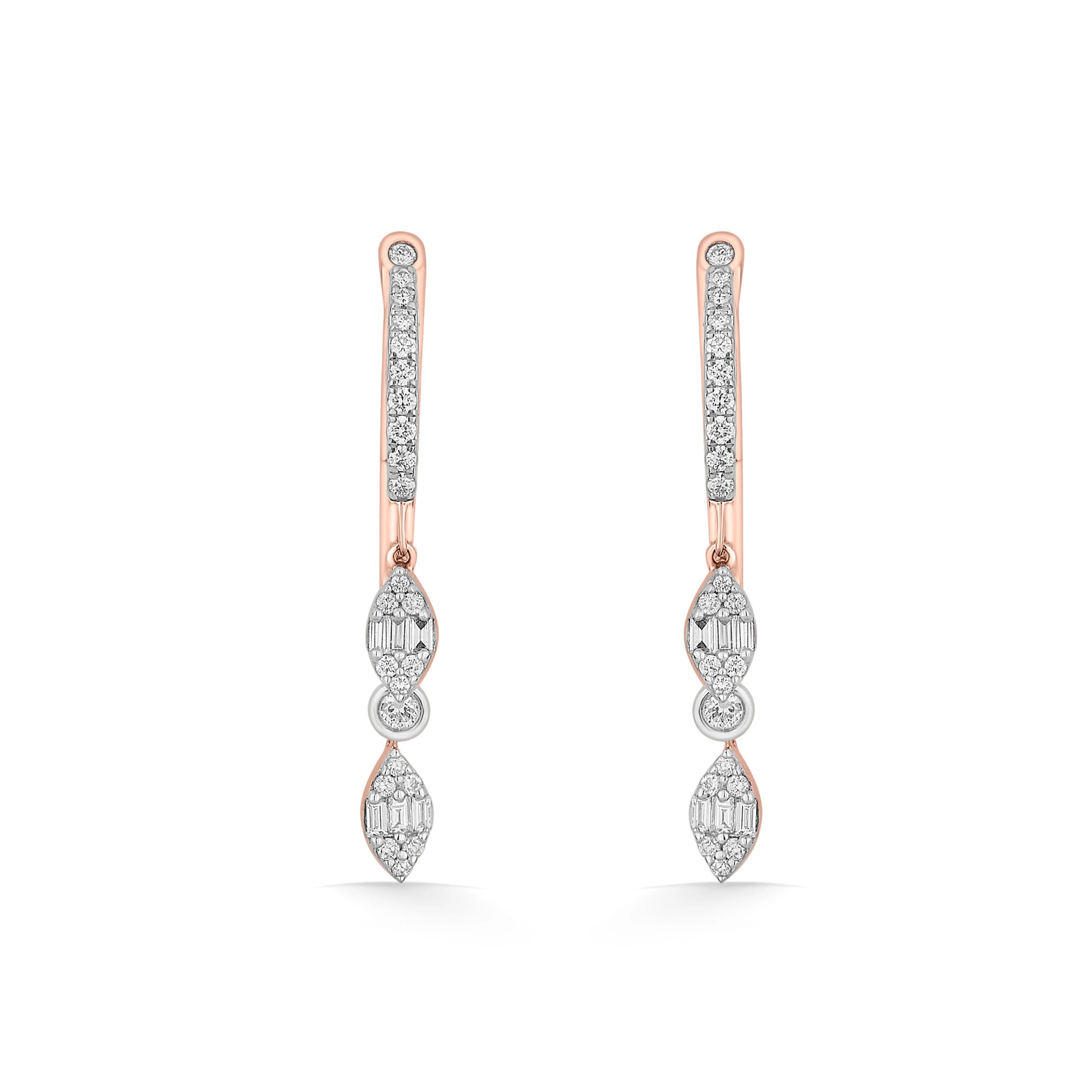 Classic Marquise Flow Drops - Zen Diamond India