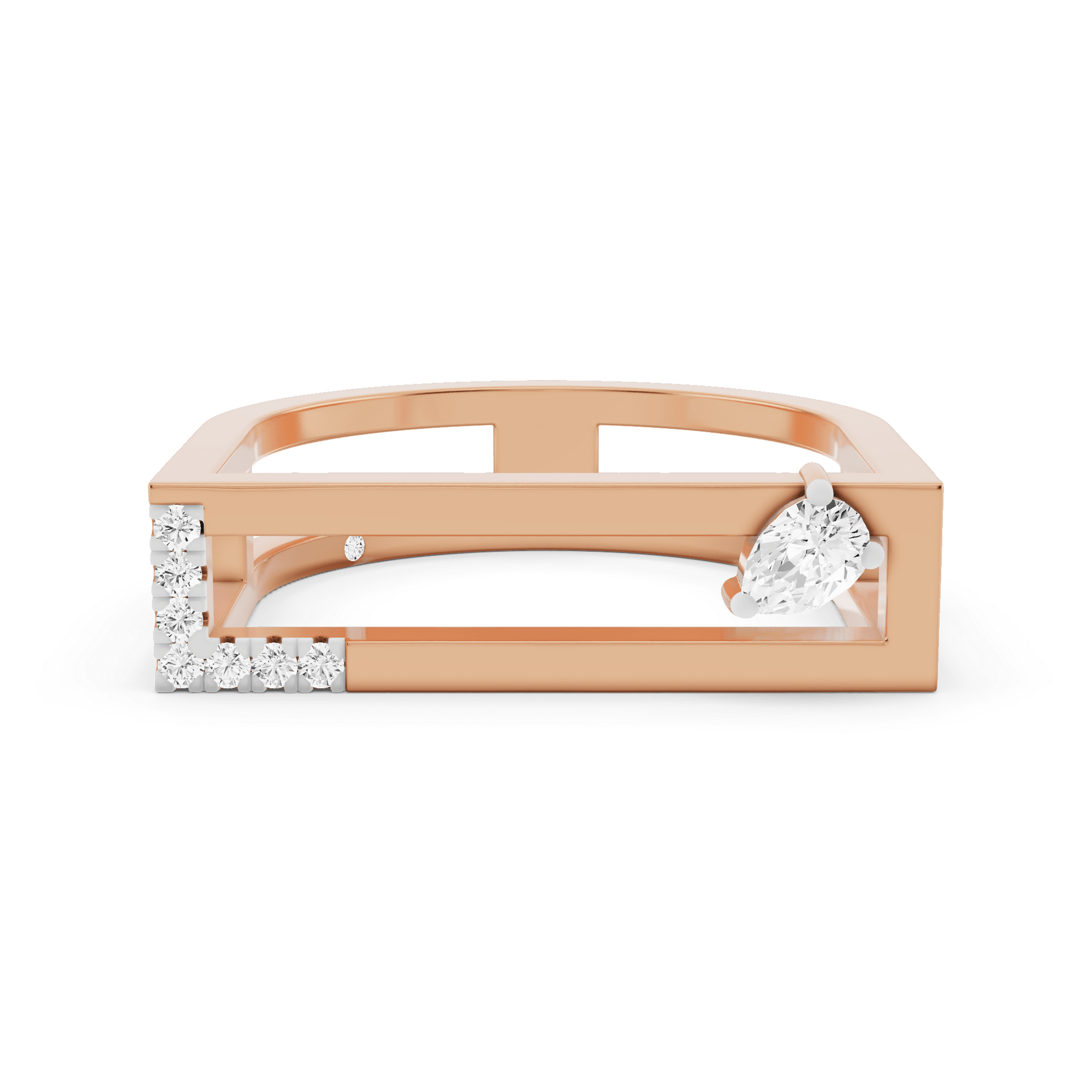 Seven Up Rectilinear Ring