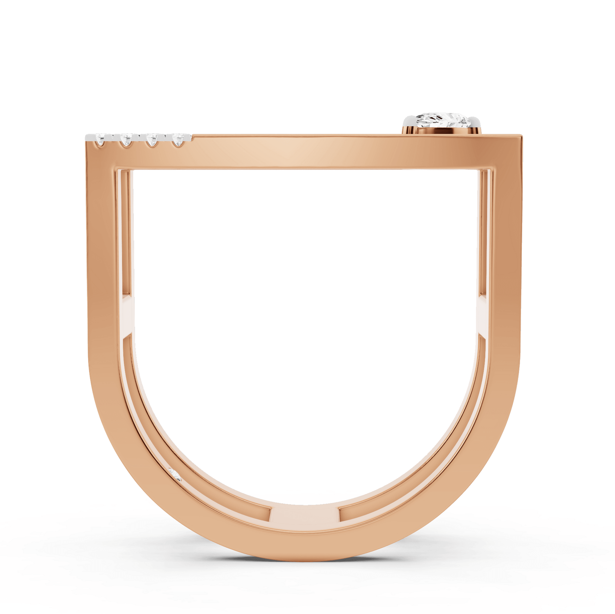 Seven Up Rectilinear Ring
