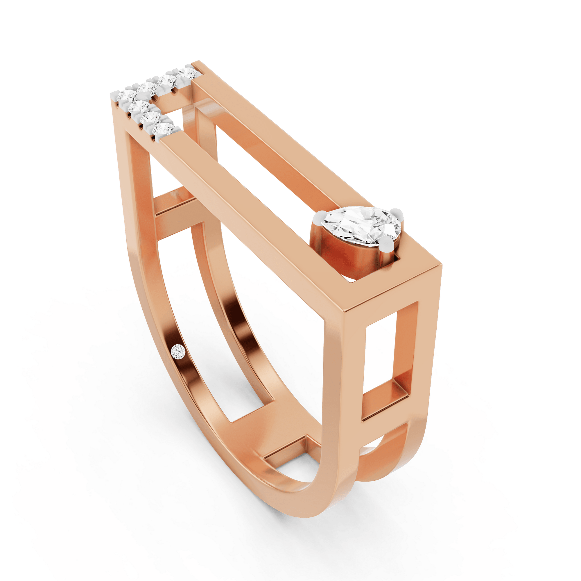Seven Up Rectilinear Ring