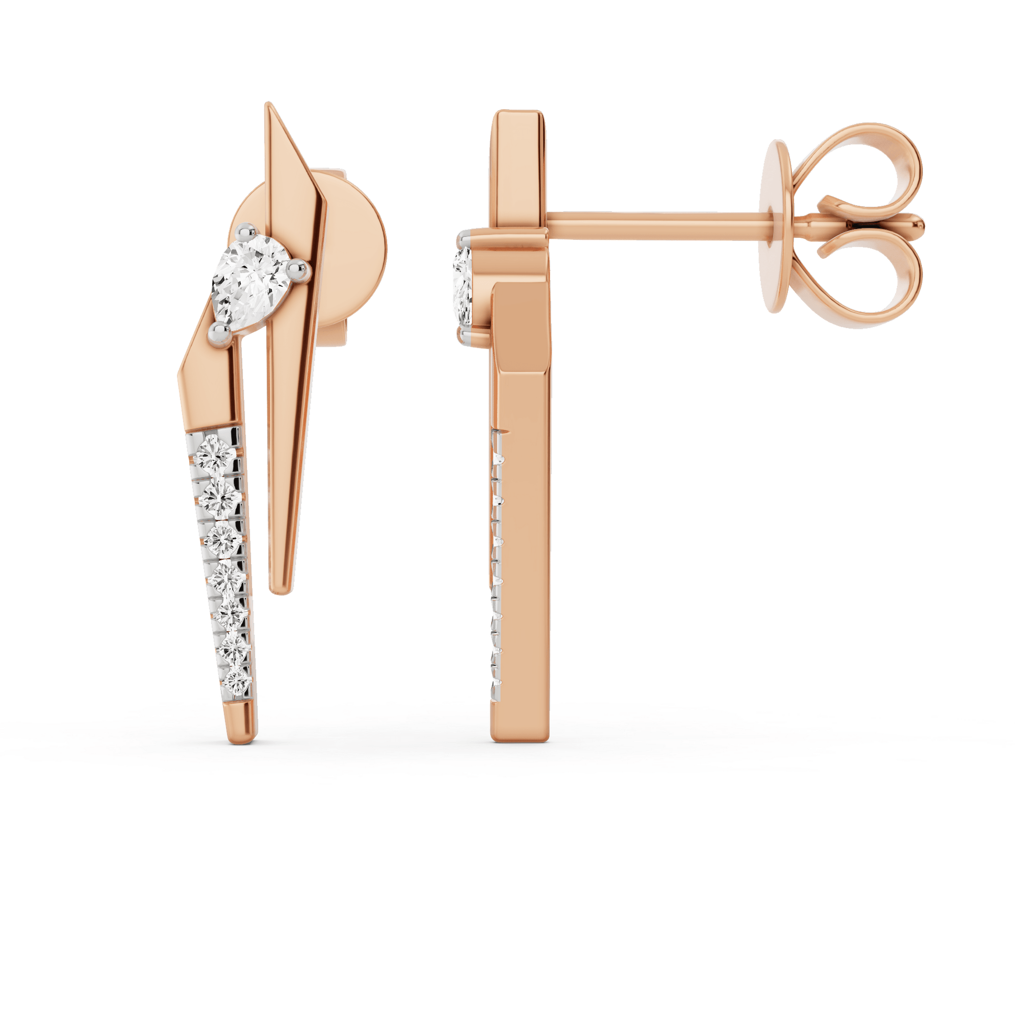 Seven up Abstract earring