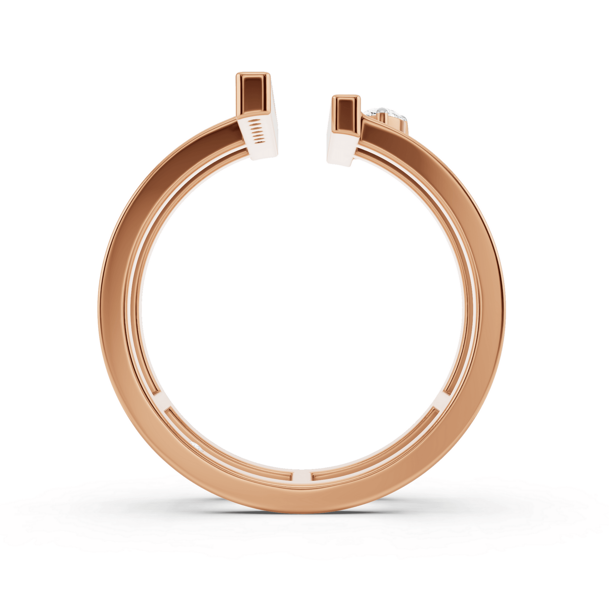 Seven Up Abstract Ring