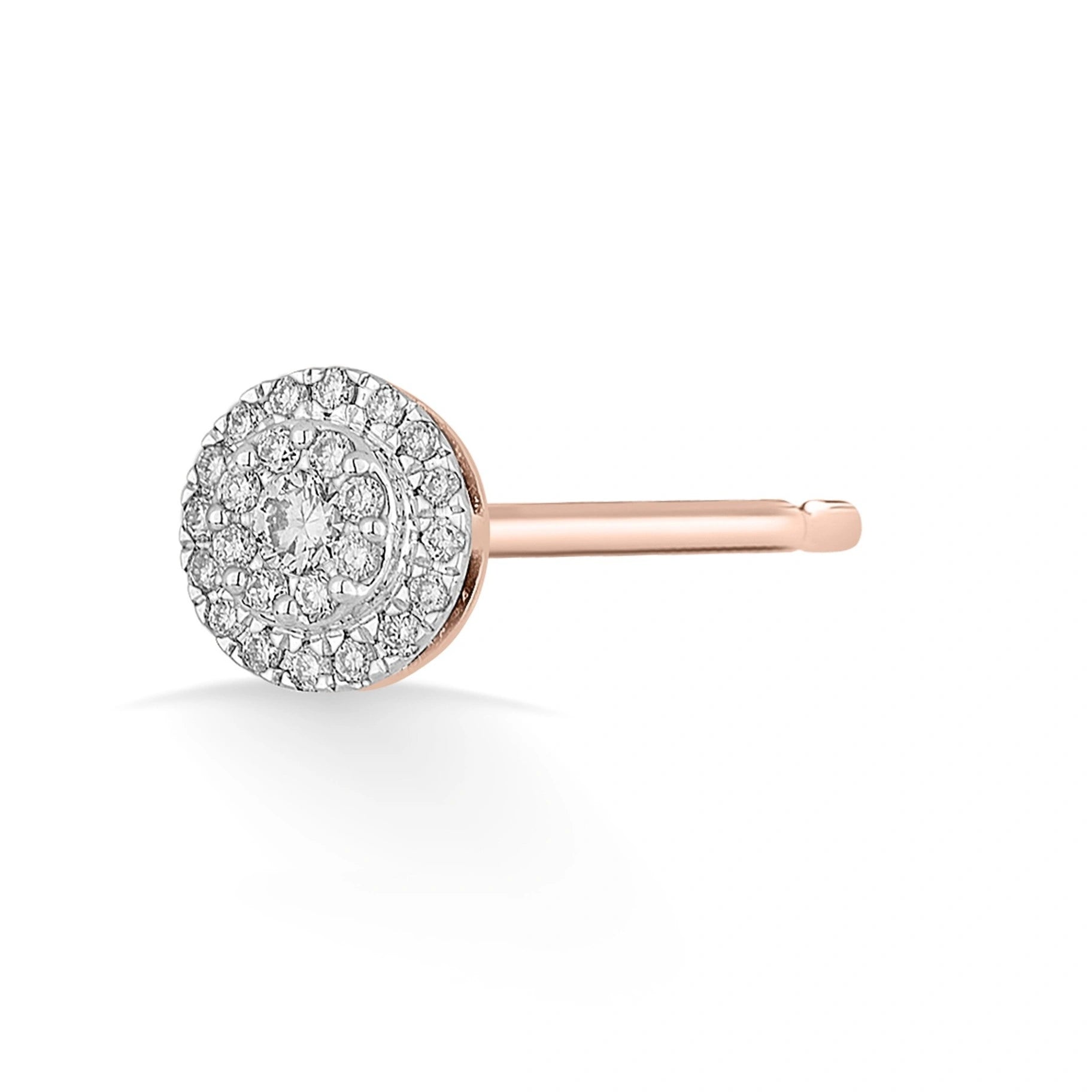 Deck Up Radiant Aura Studs - Zen Diamond India