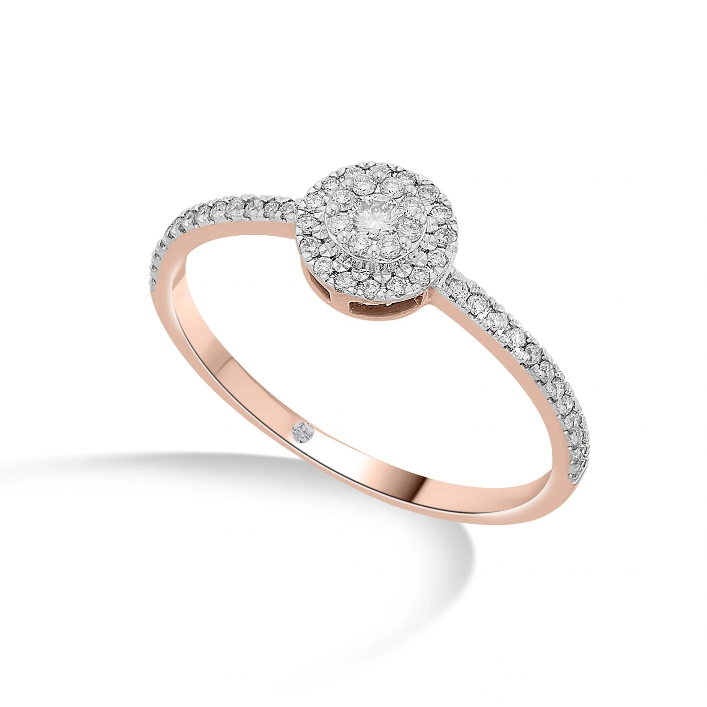 Eternal Starlight Halo Ring - Zen Diamond India