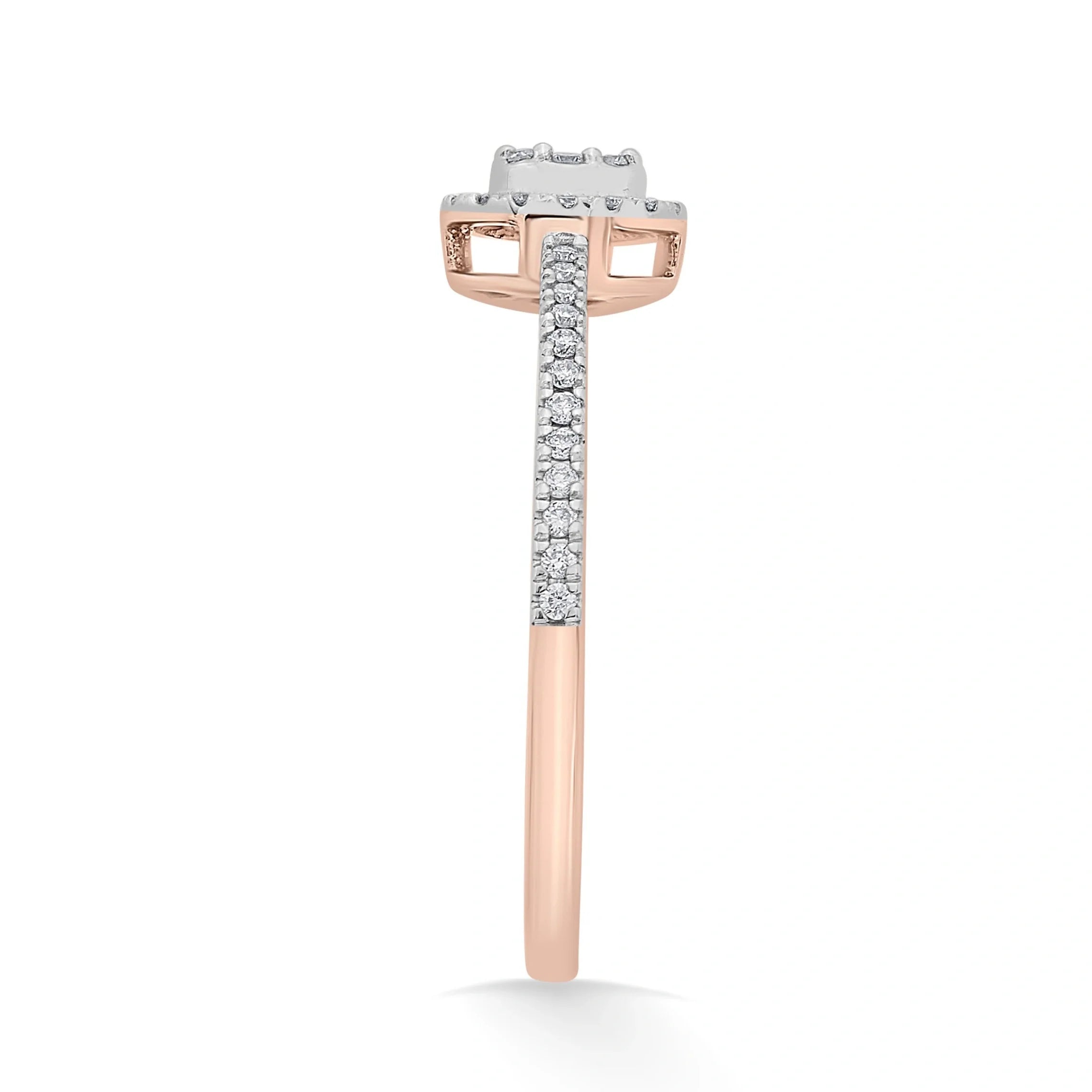 Eternal Starlight Halo Ring - Zen Diamond India
