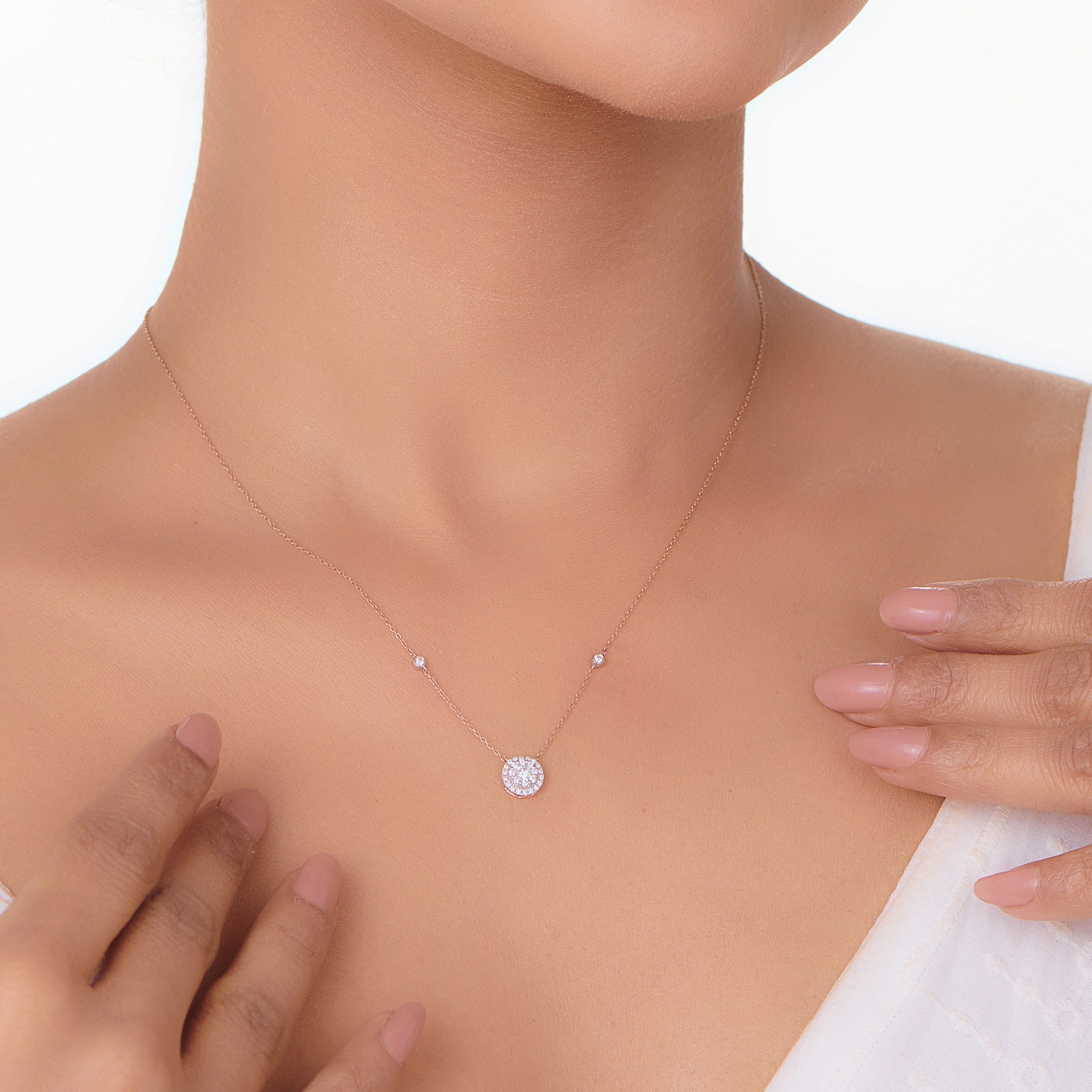 Deck Up Luminous Whisper Pendant - Zen Diamond India