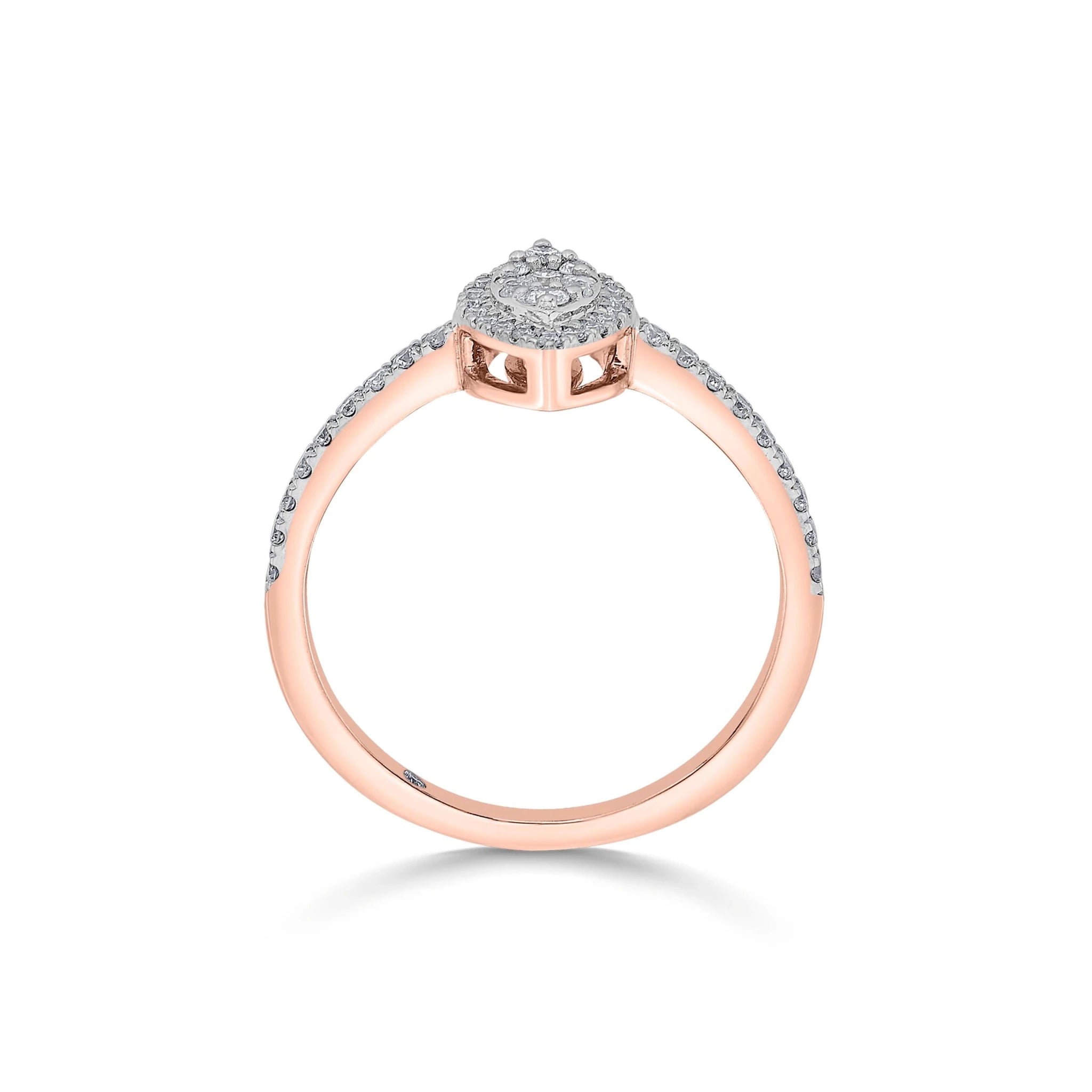 Decadent Spark Elegance Ring - Zen Diamond India