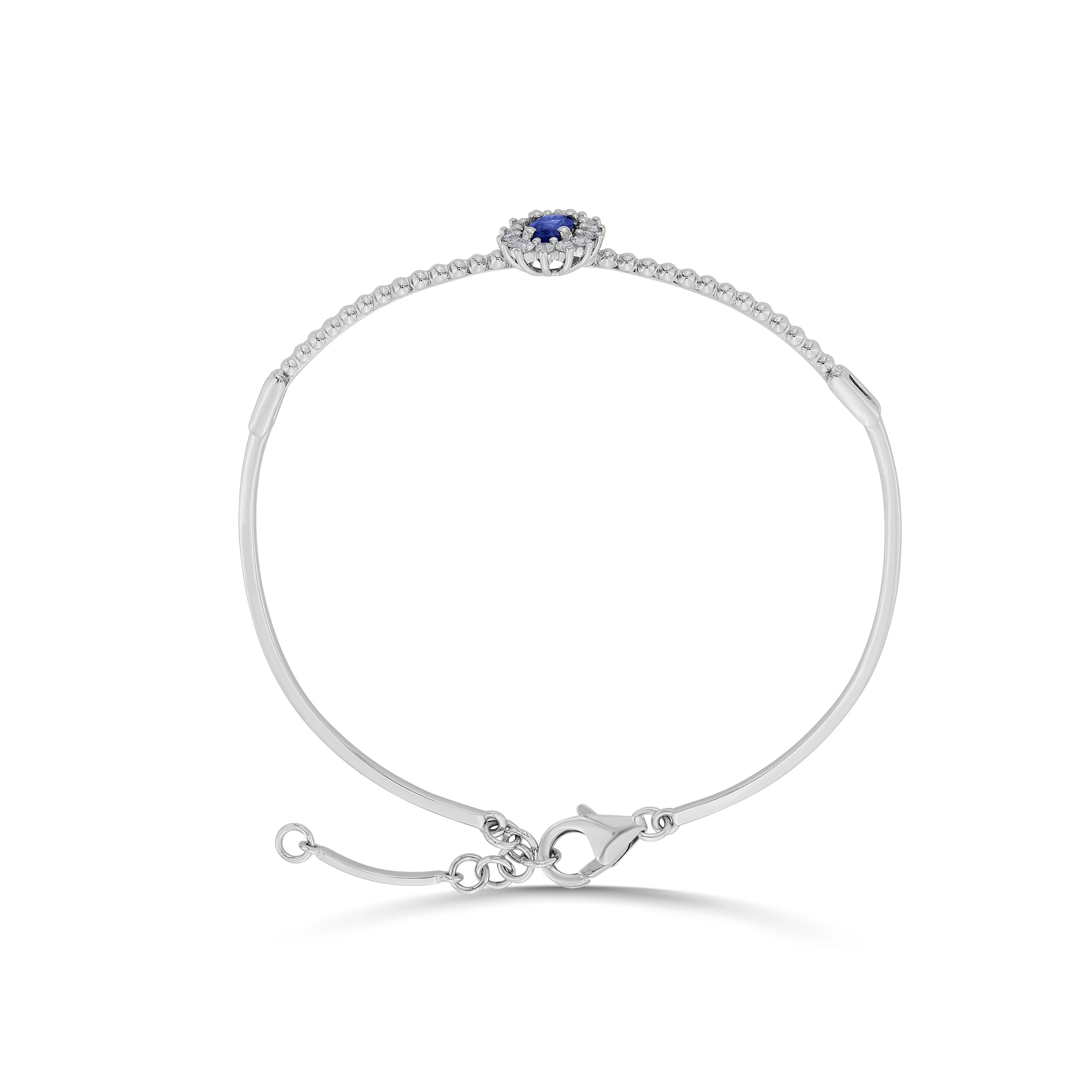 Toren Sapphire Starlit Charm Bracelet