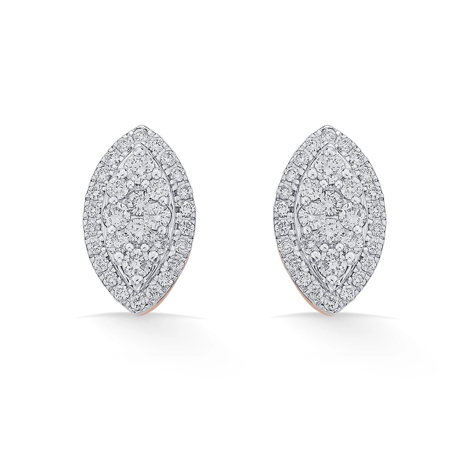 Deck Up Dazzle Aura Studs - Zen Diamond India