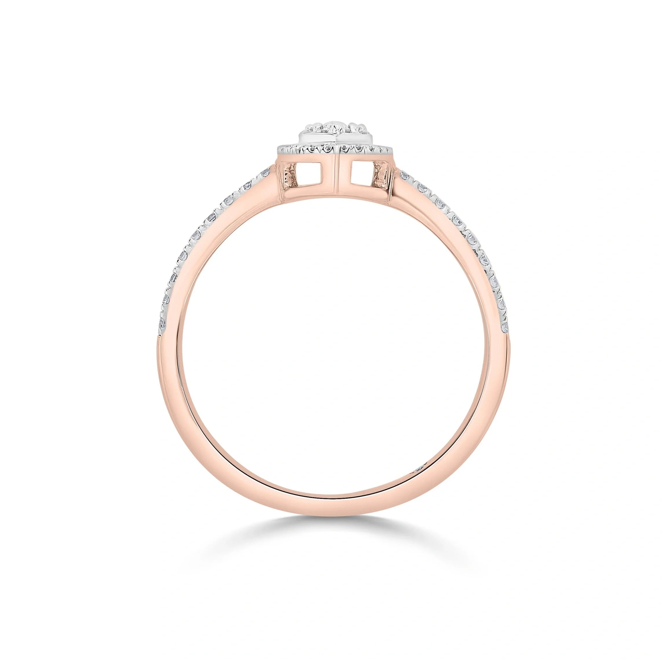 Glam Blitz Stunner Ring - Zen Diamond India
