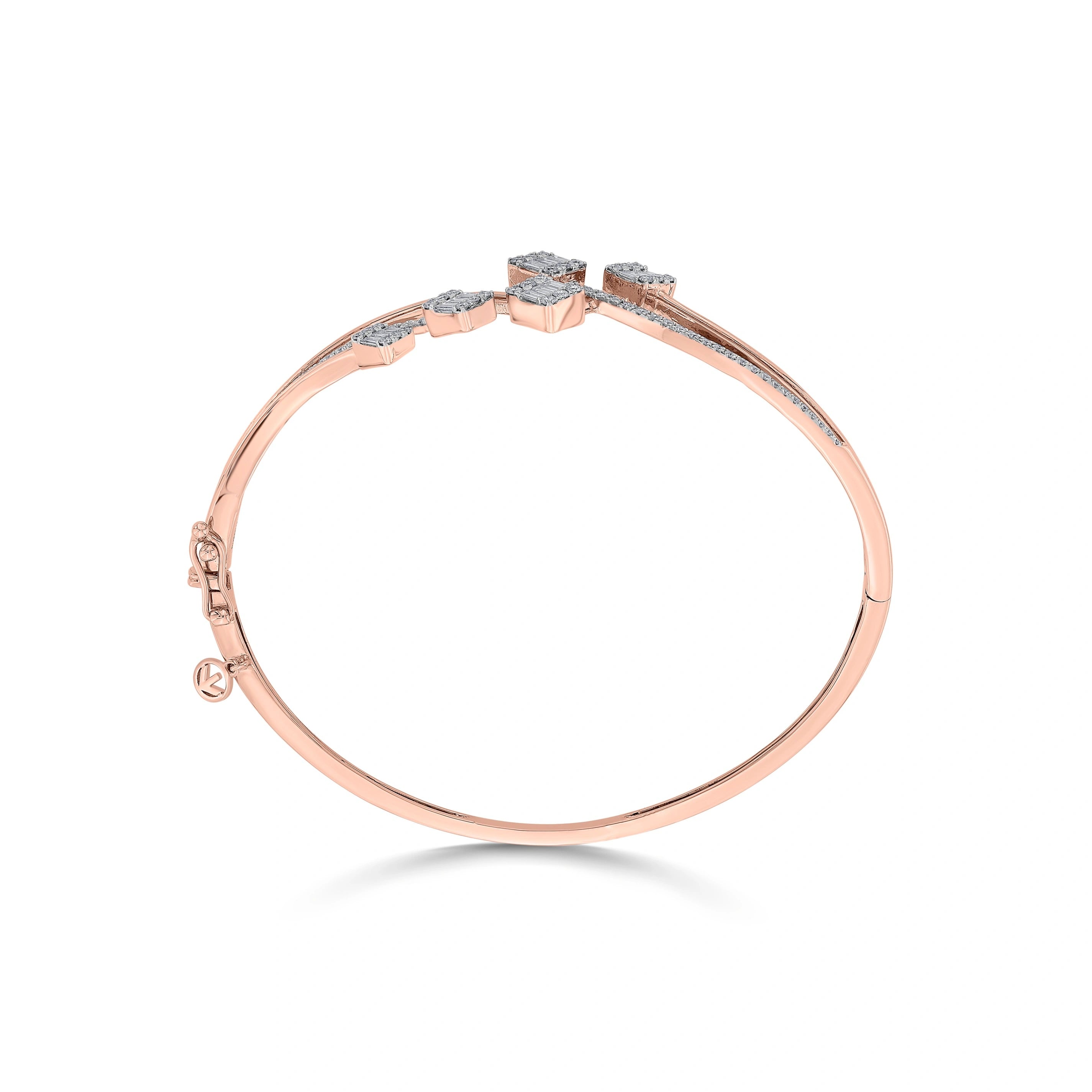 Classic Diamond Flow Cascade Bracelet