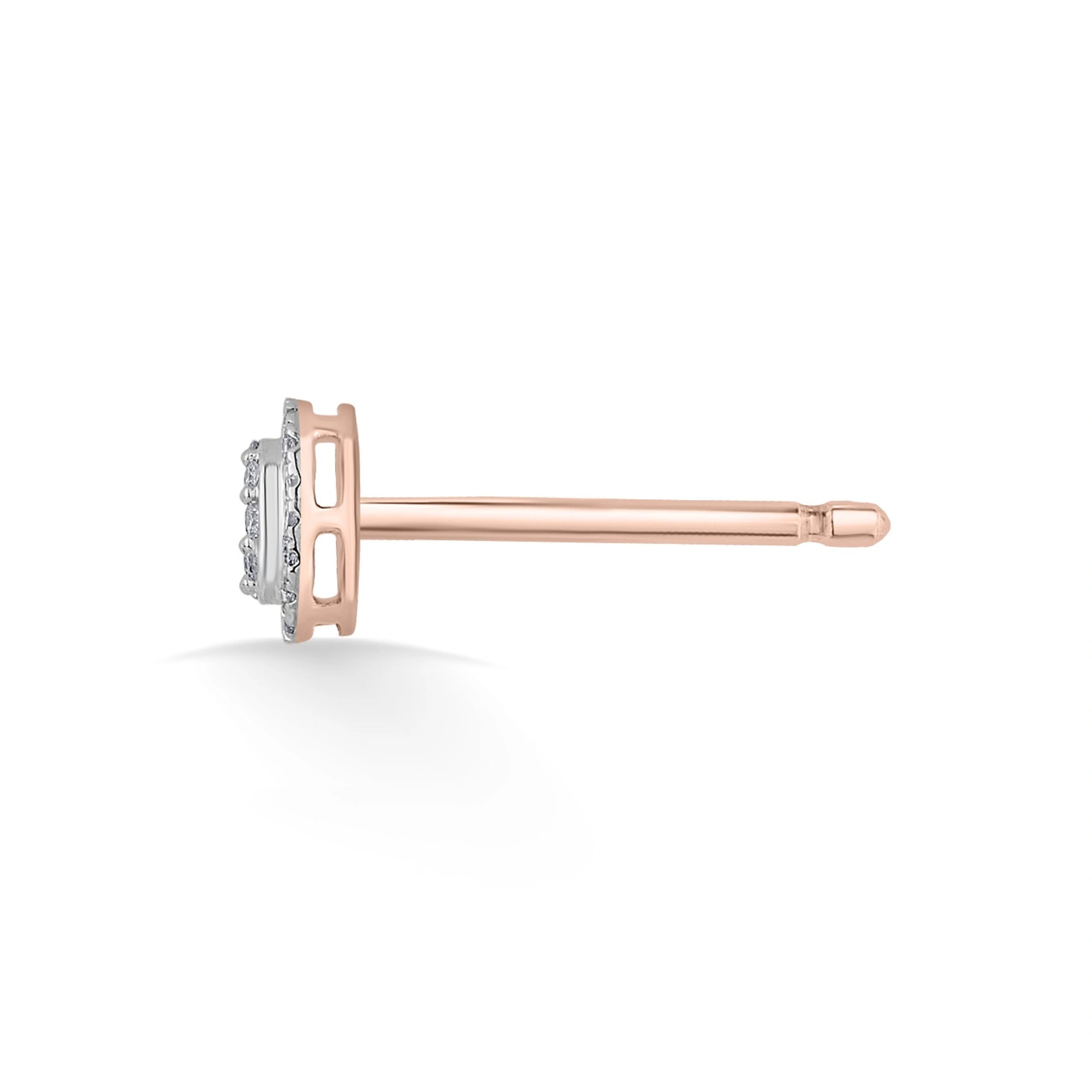 Deck Up Radiant Luxe Sparkle Studs - Zen Diamond India