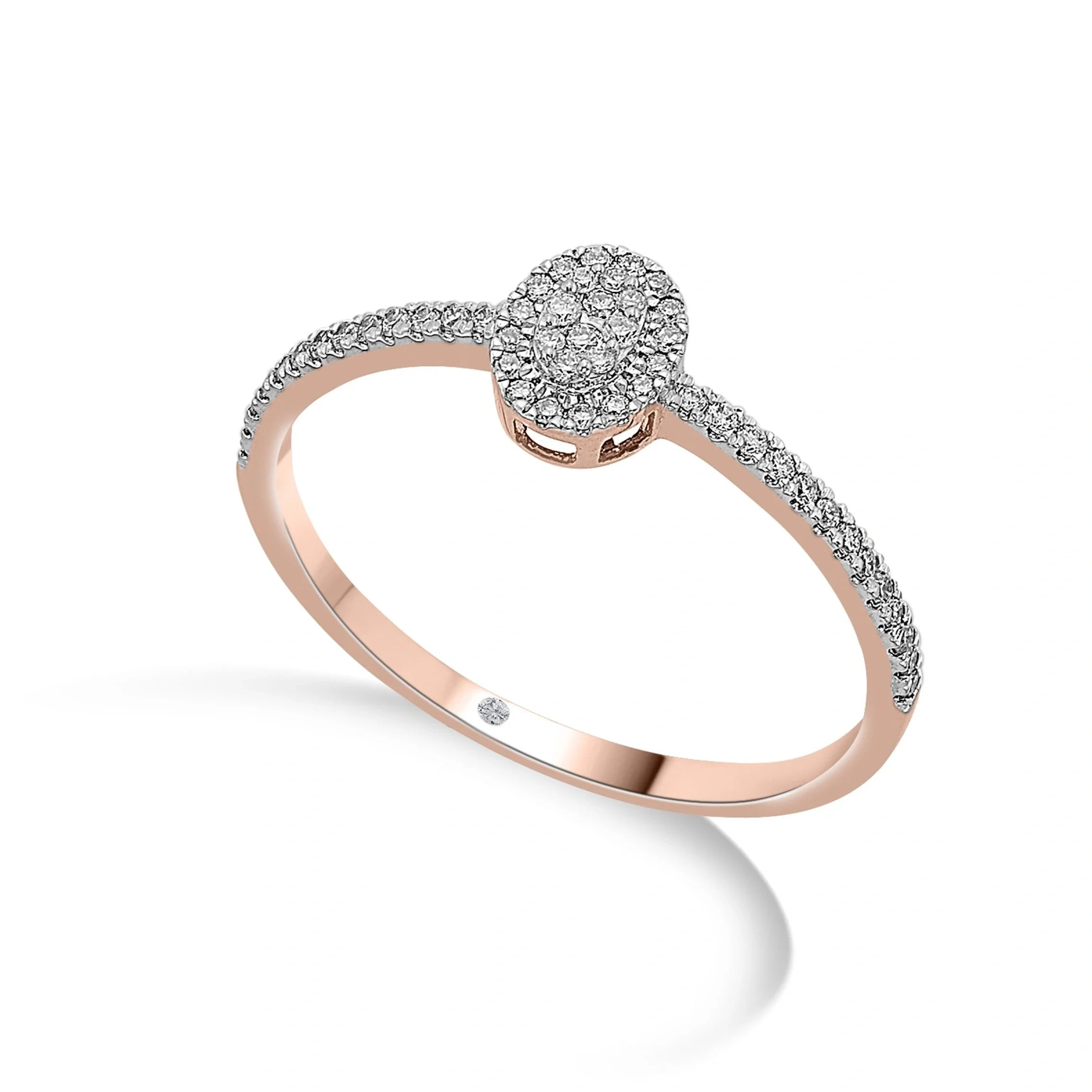 Luxe Vibe Charm Ring - Zen Diamond India