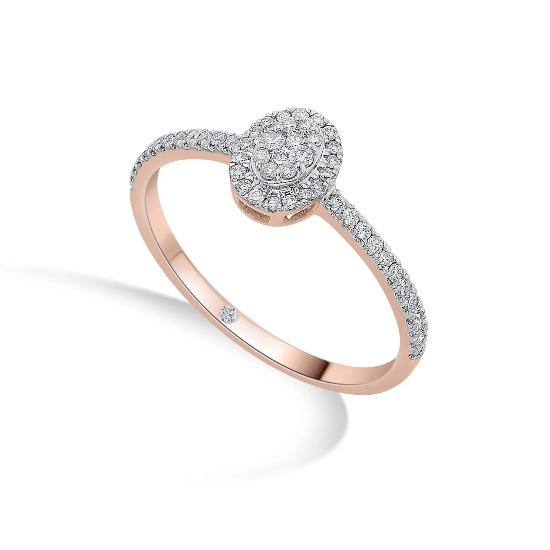 Gilded Glow Radiance Ring - Zen Diamond India