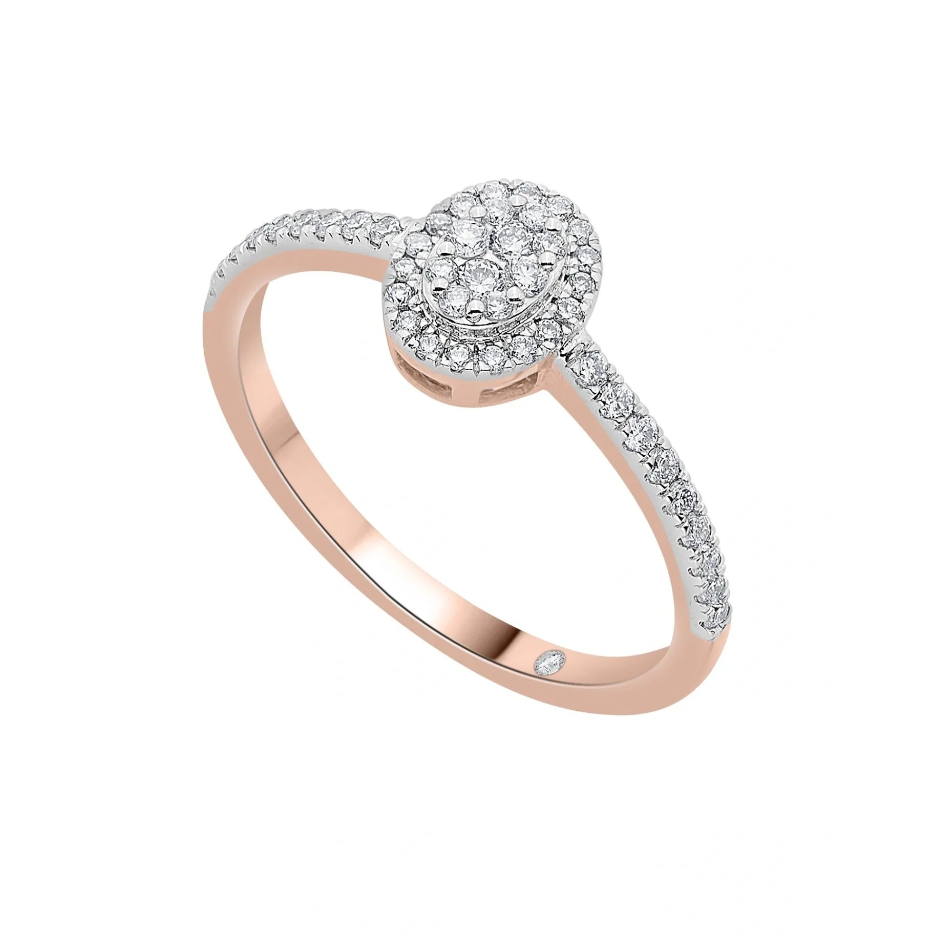 Dazzle Beat Deck Up Ring - Zen Diamond India
