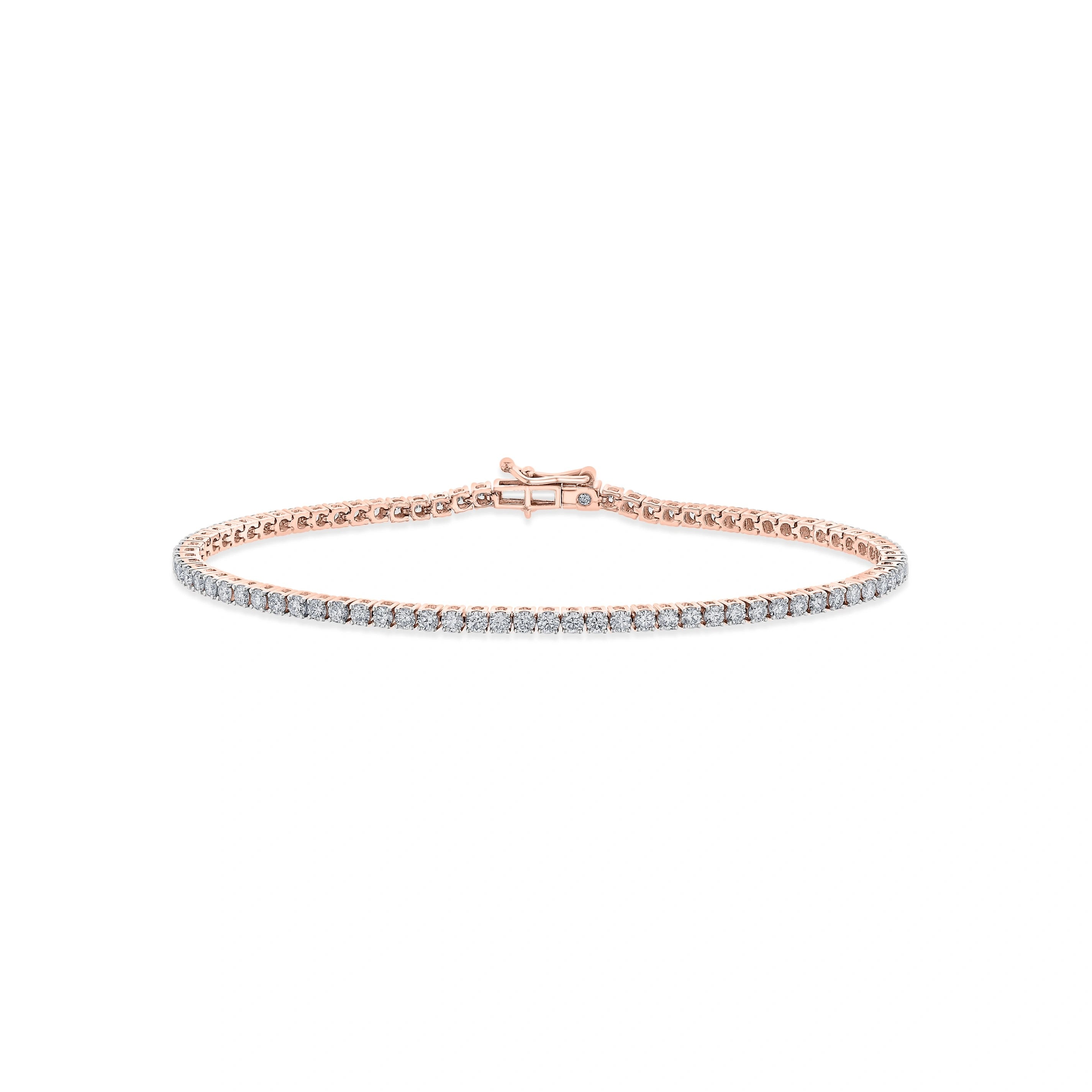 Solitaire Eternal Spark Loop Bracelet - Zen Diamond India
