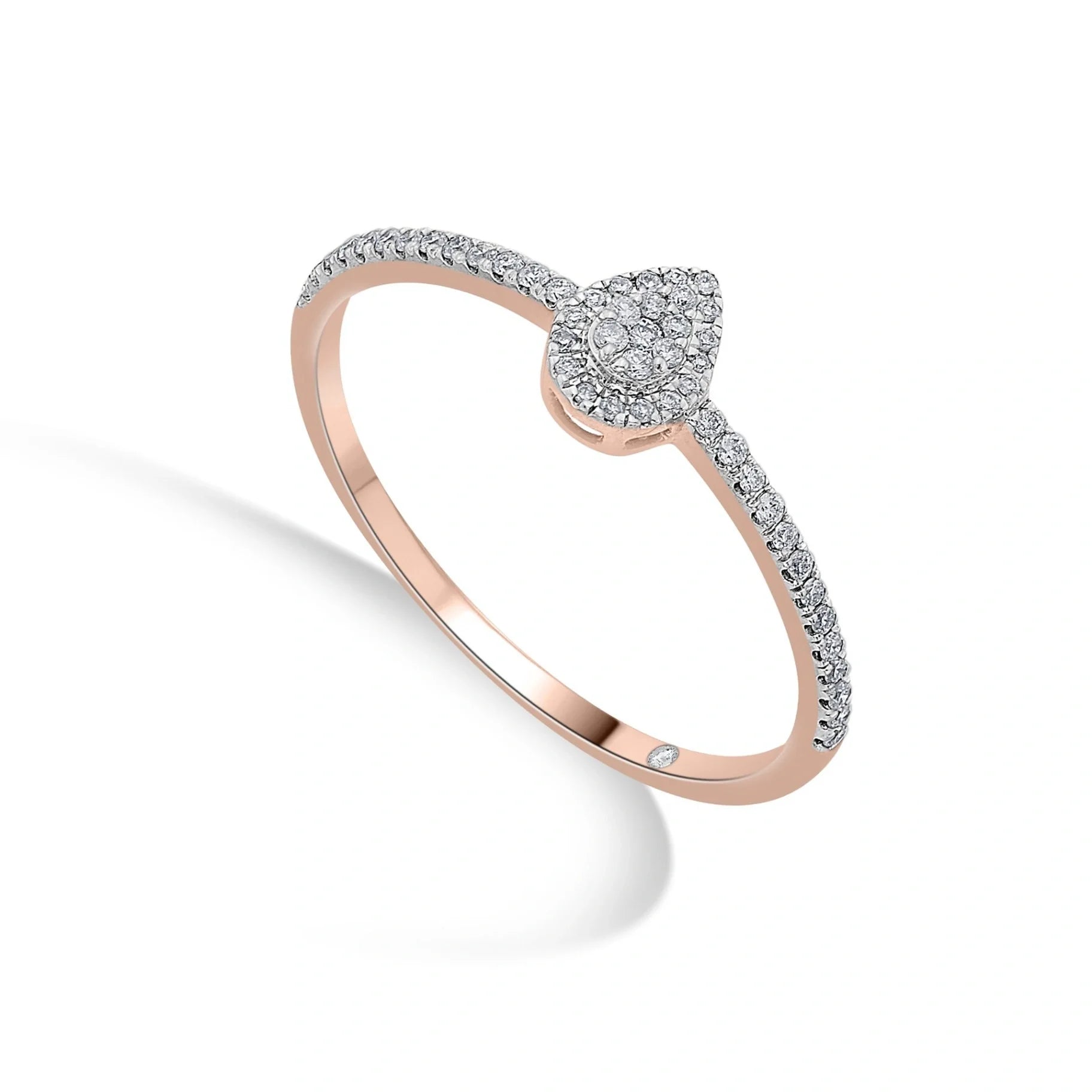Sparkle Drop Bliss Ring - Zen Diamond India