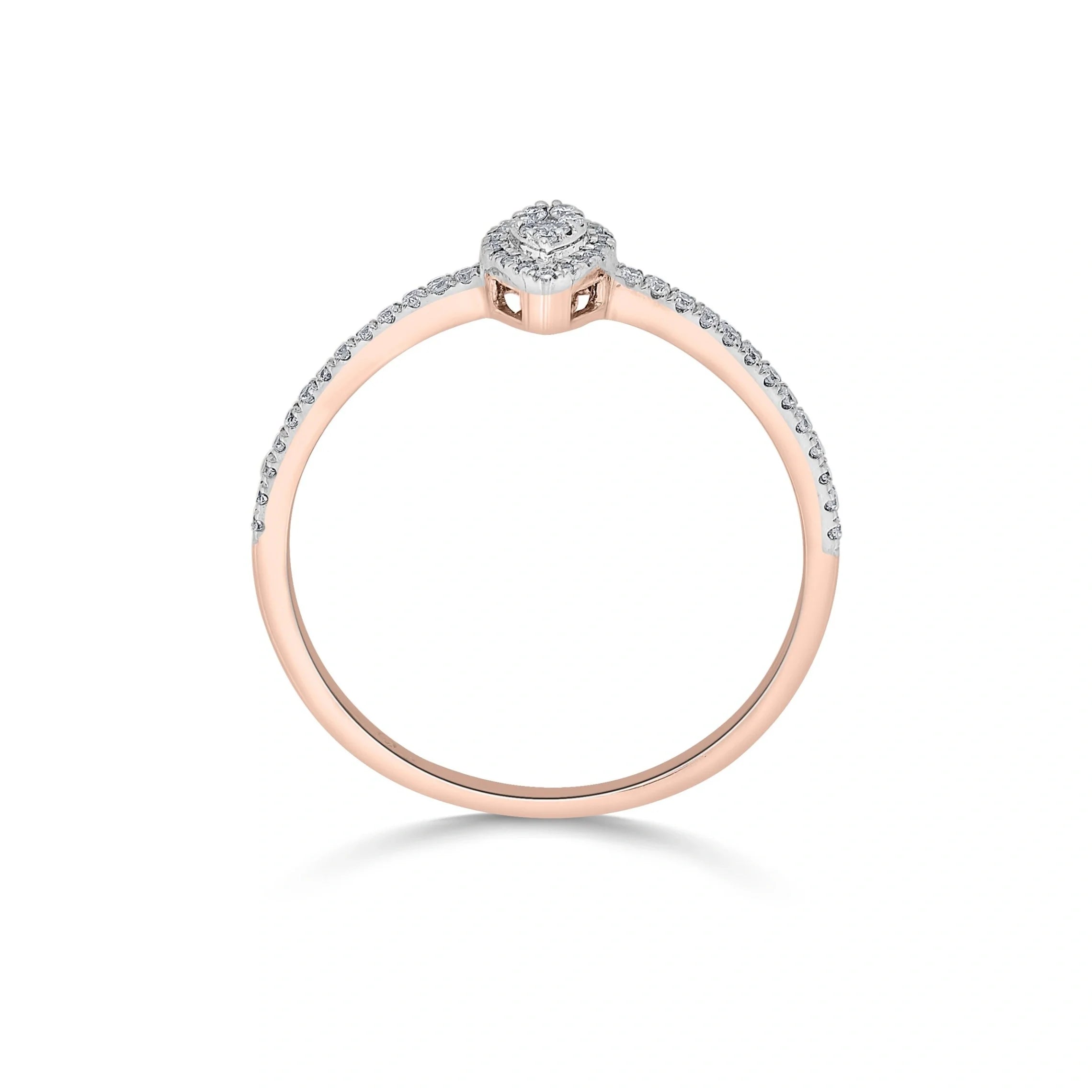 Sparkle Drop Bliss Ring - Zen Diamond India