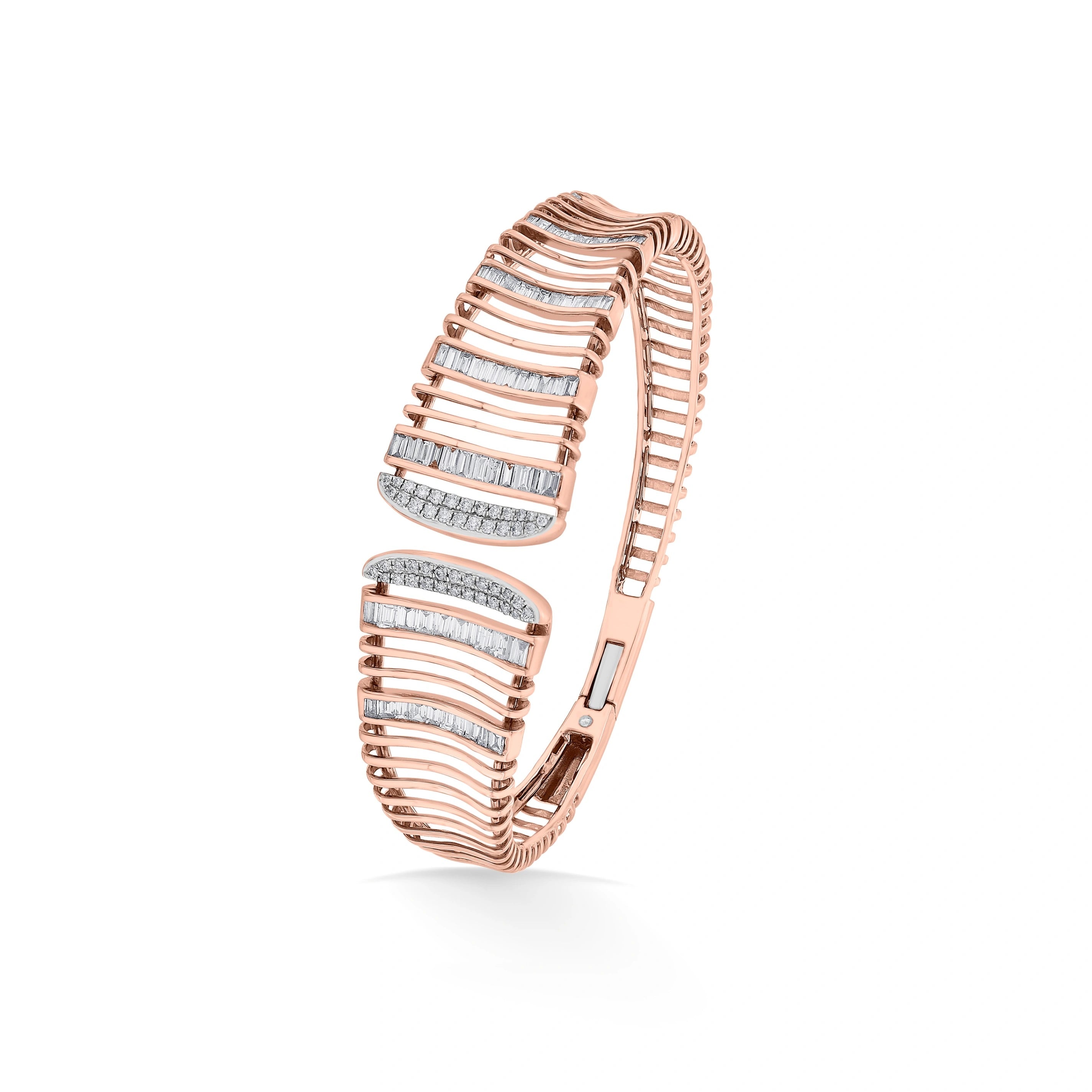 Enchante Rippling Diamond Stream Bracelet - Zen Diamond India