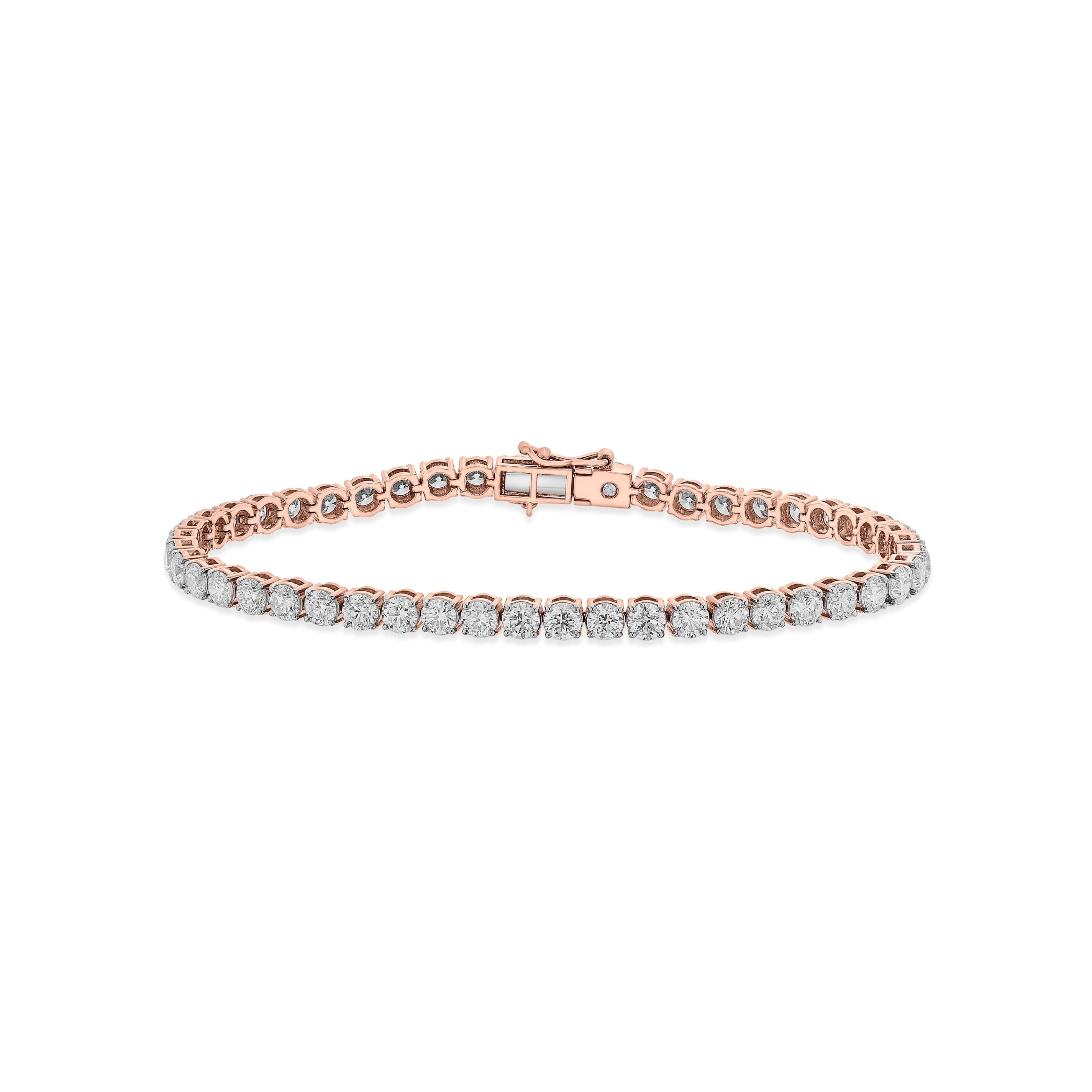 Solitaire Blush Brilliance Bracelet - Zen Diamond India