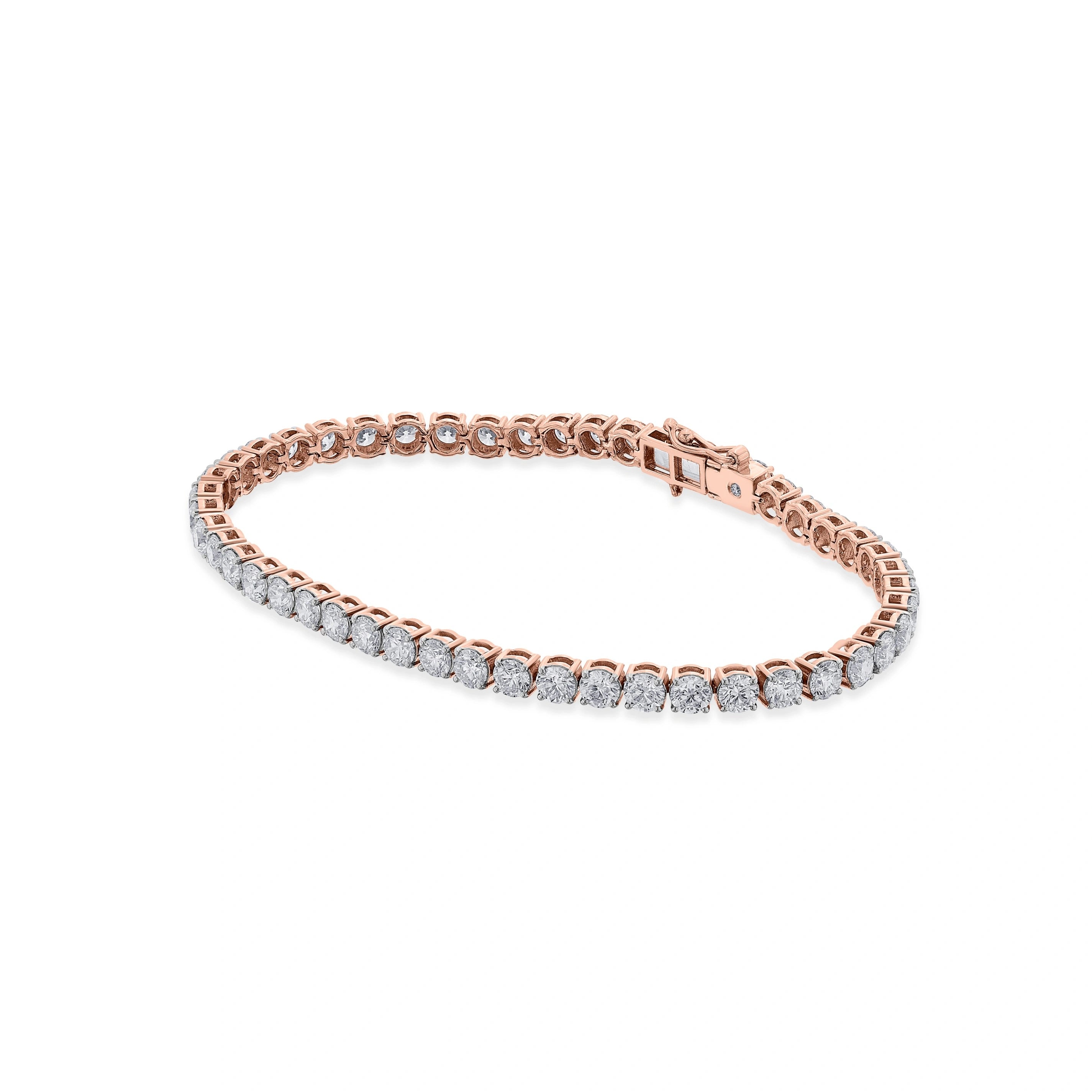 Solitaire Blush Brilliance Bracelet - Zen Diamond India