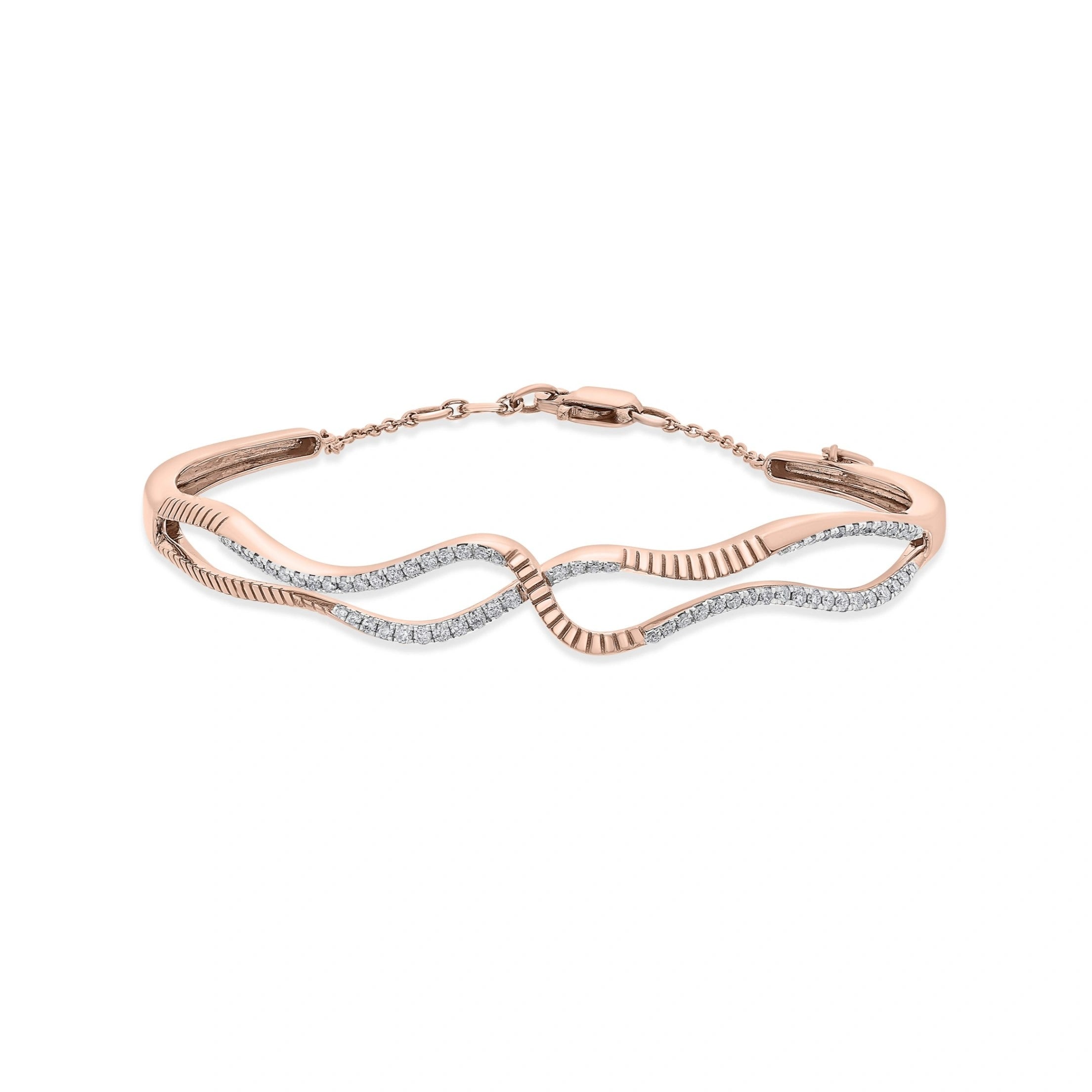 Sassy Rhythmic Diamond Flow Bracelet