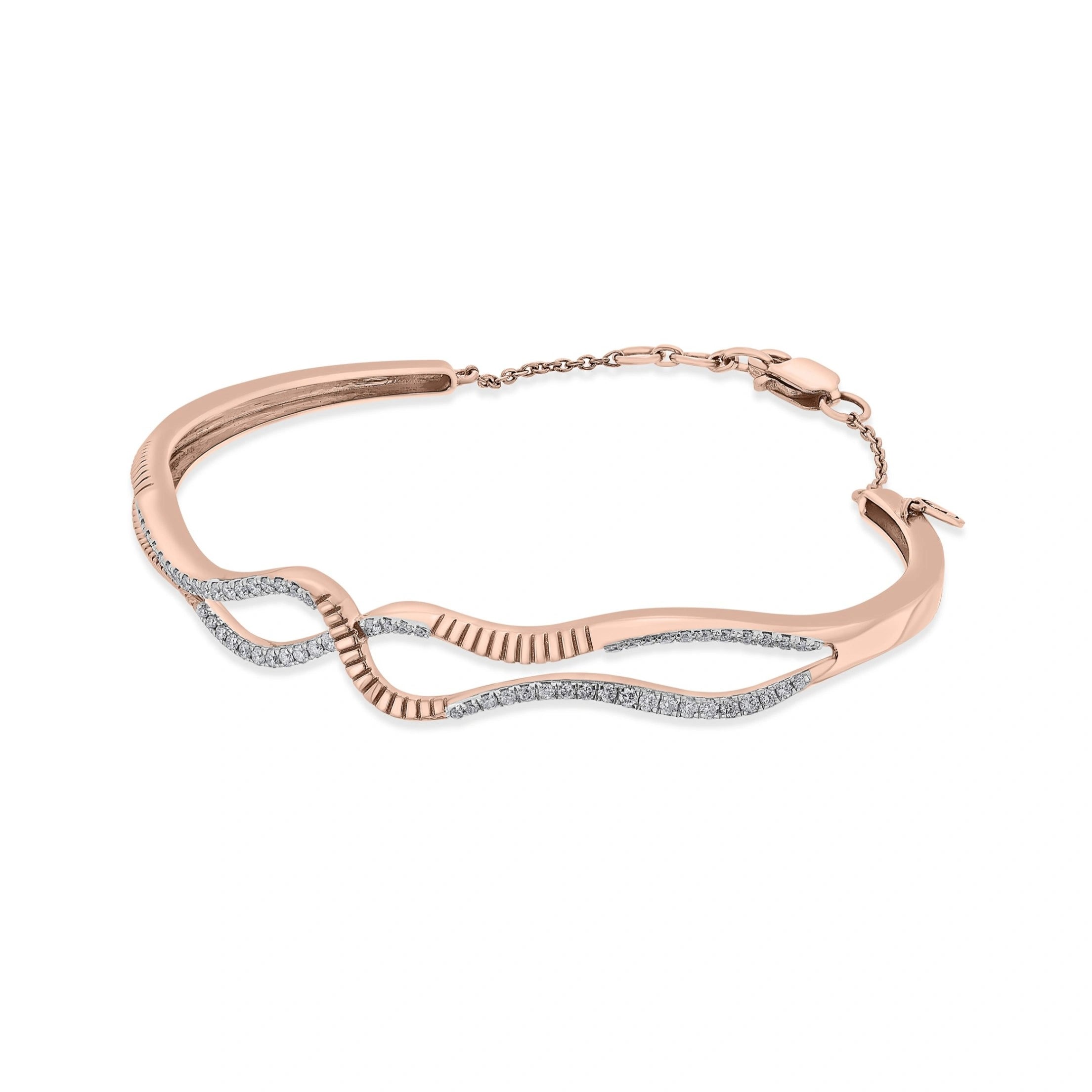 Sassy Rhythmic Diamond Flow Bracelet - Zen Diamond India