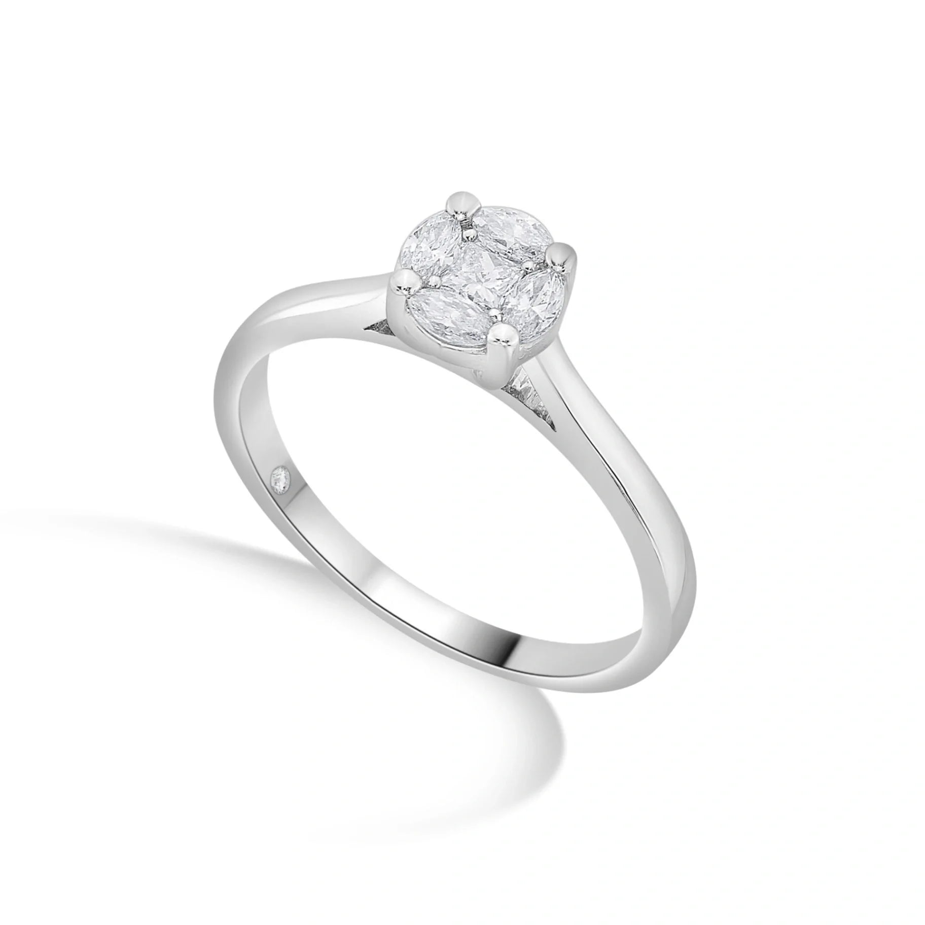 Sassy Stardust Sparkle Ring - Zen Diamond India
