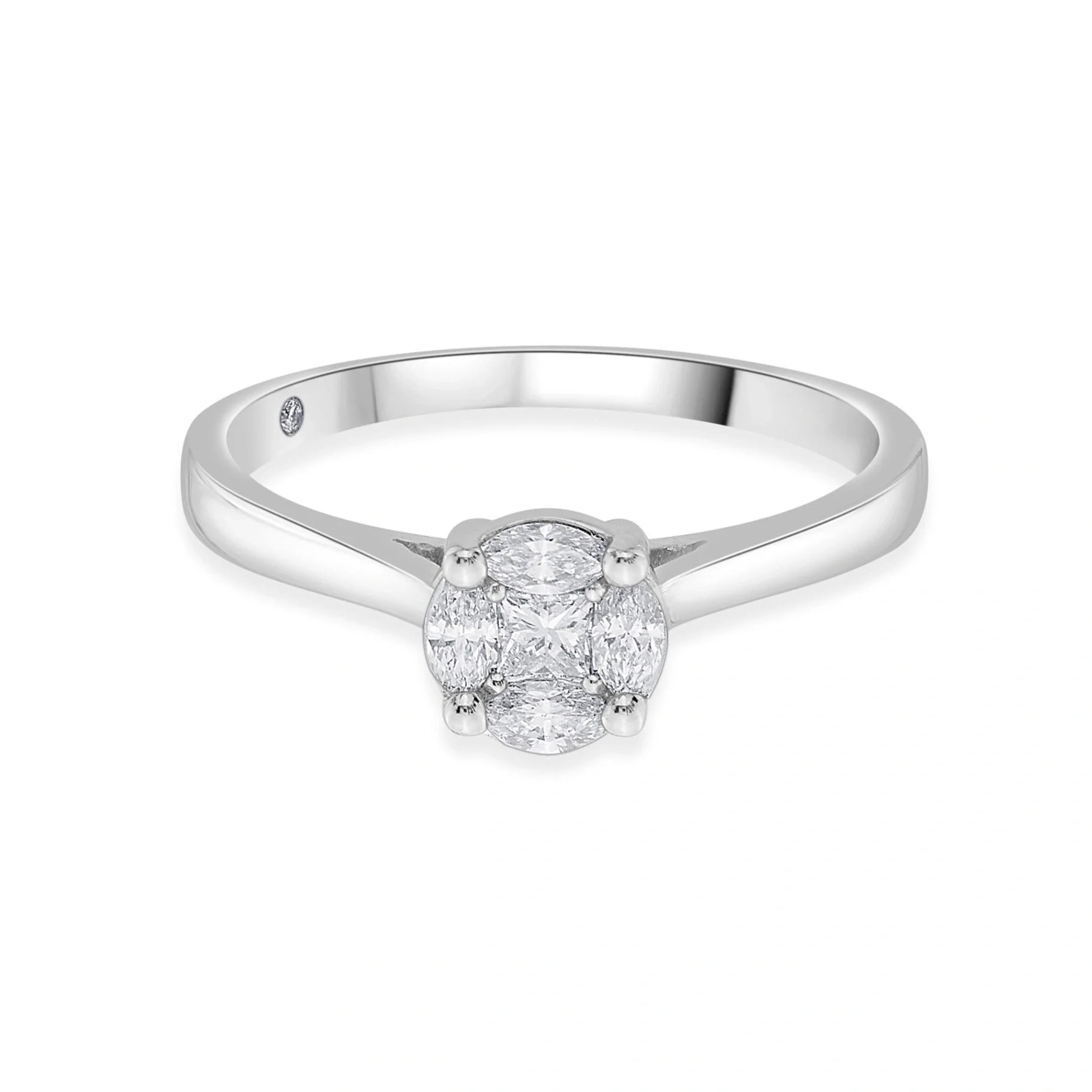 Sassy Stardust Sparkle Ring - Zen Diamond India