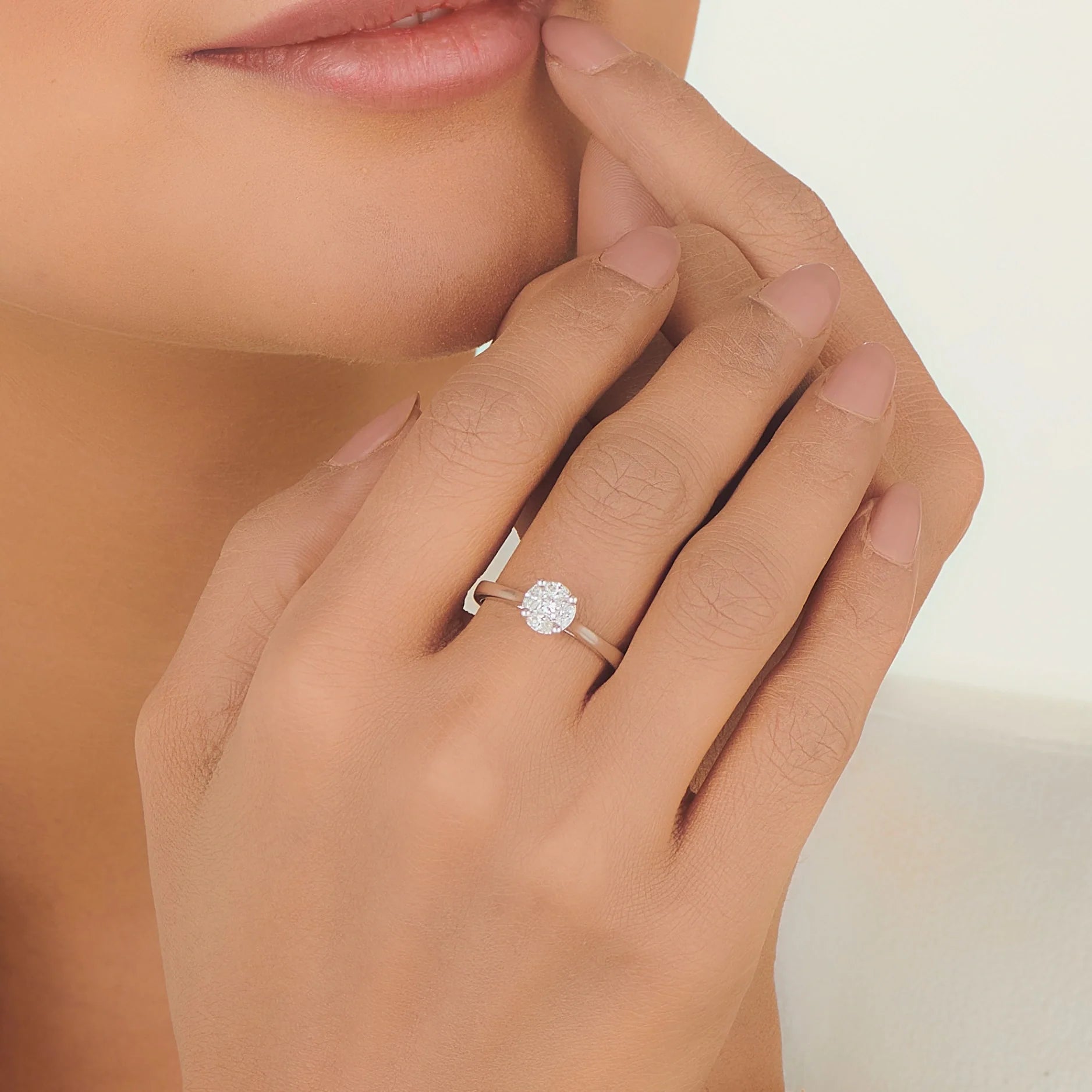 Sassy Stardust Sparkle Ring - Zen Diamond India
