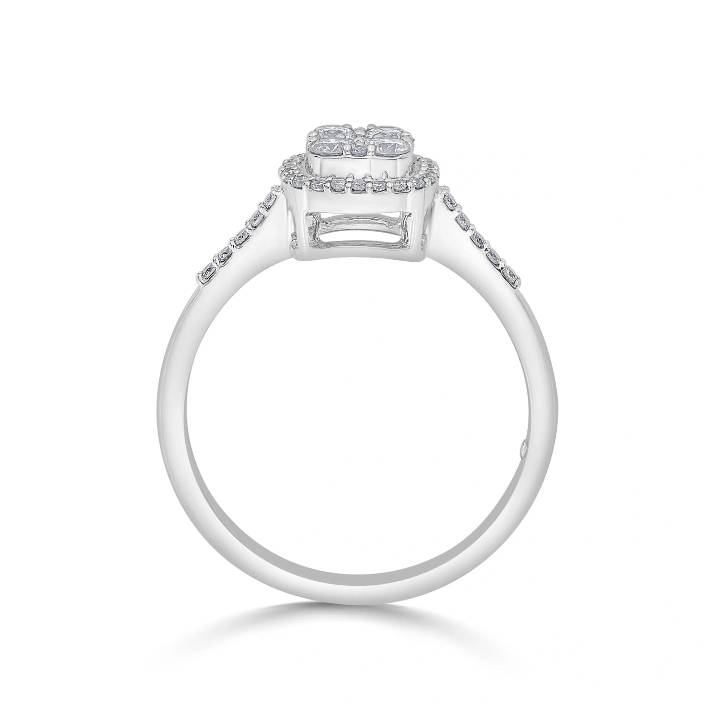 Sassy Glacial Glamour Ring - Zen Diamond India