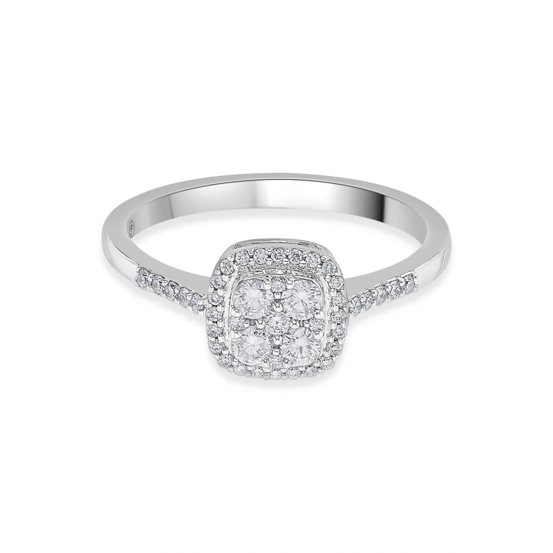 Sassy Glacial Glamour Ring - Zen Diamond India