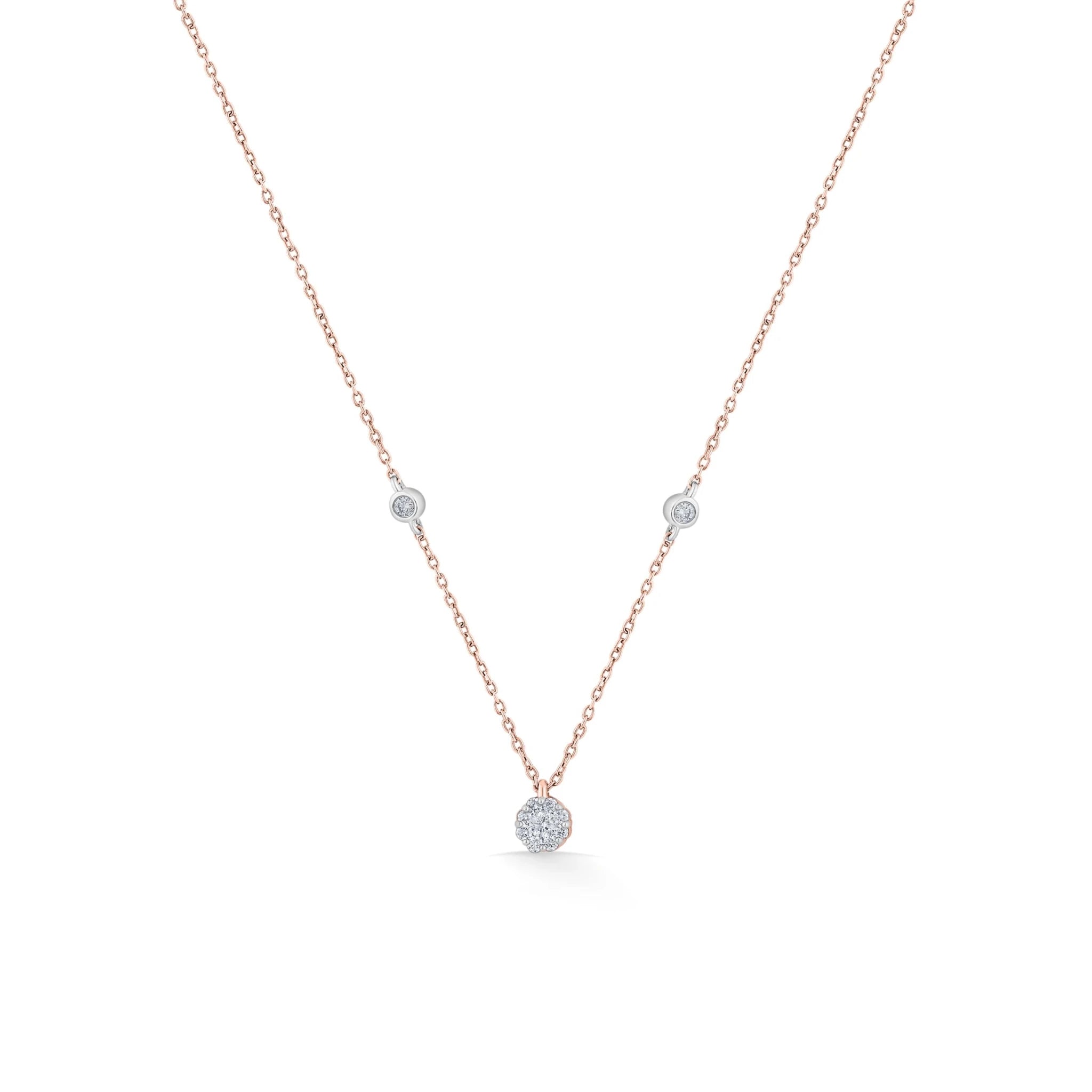 Deck Up Medium Round Cluster Pendant - Zen Diamond India