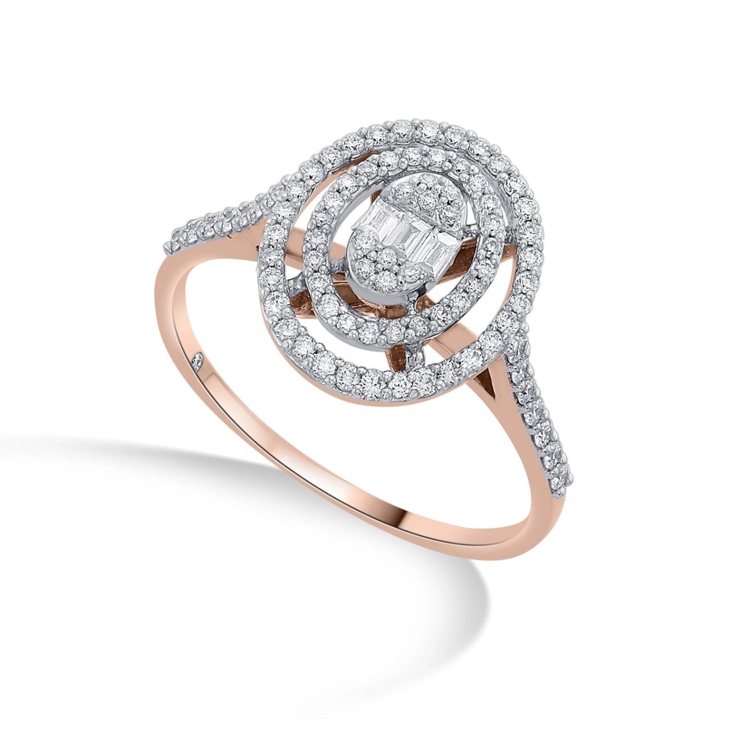 Eternal Orbit Elegance Ring - Zen Diamond India