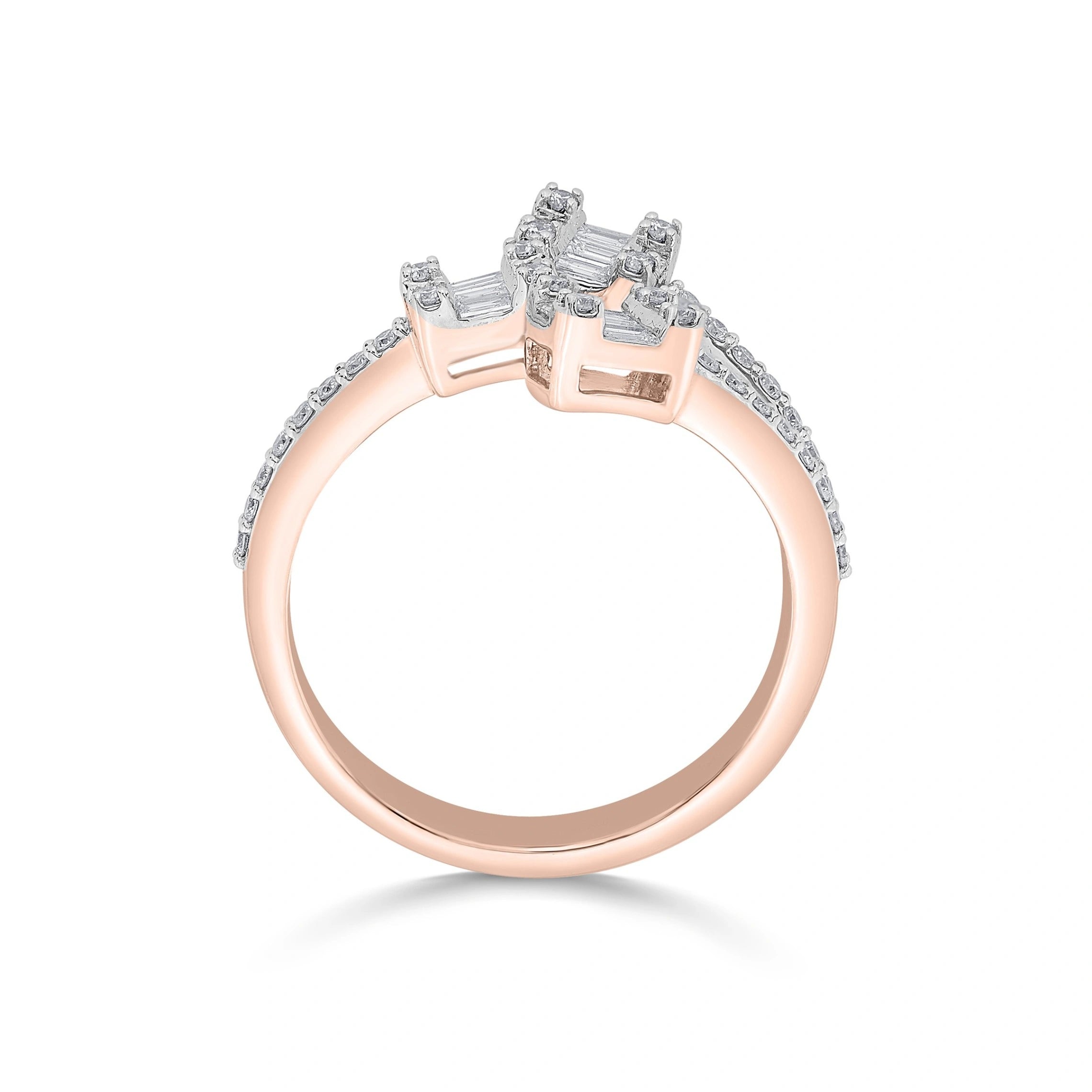 Trinity Prism Luxe Ring - Zen Diamond India
