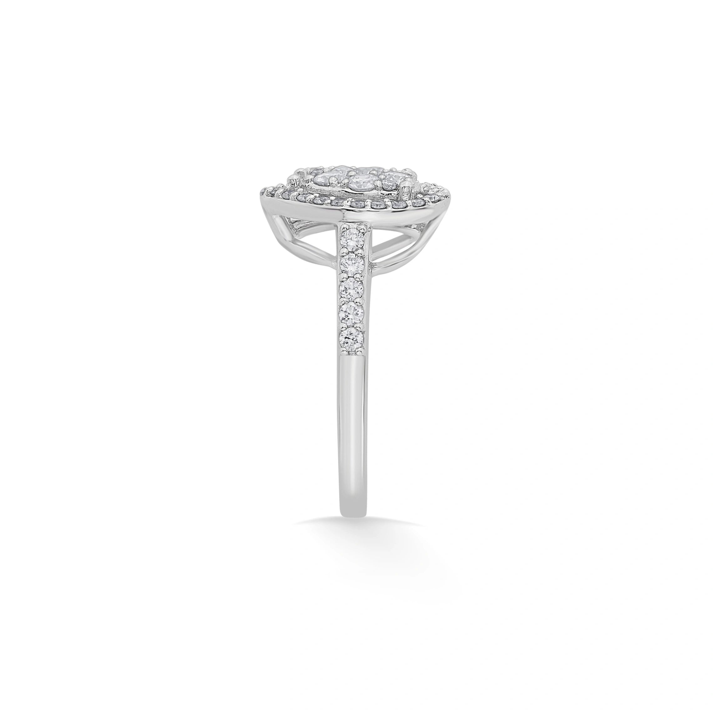 Enchante Lumiere Twin Teardrop Ring