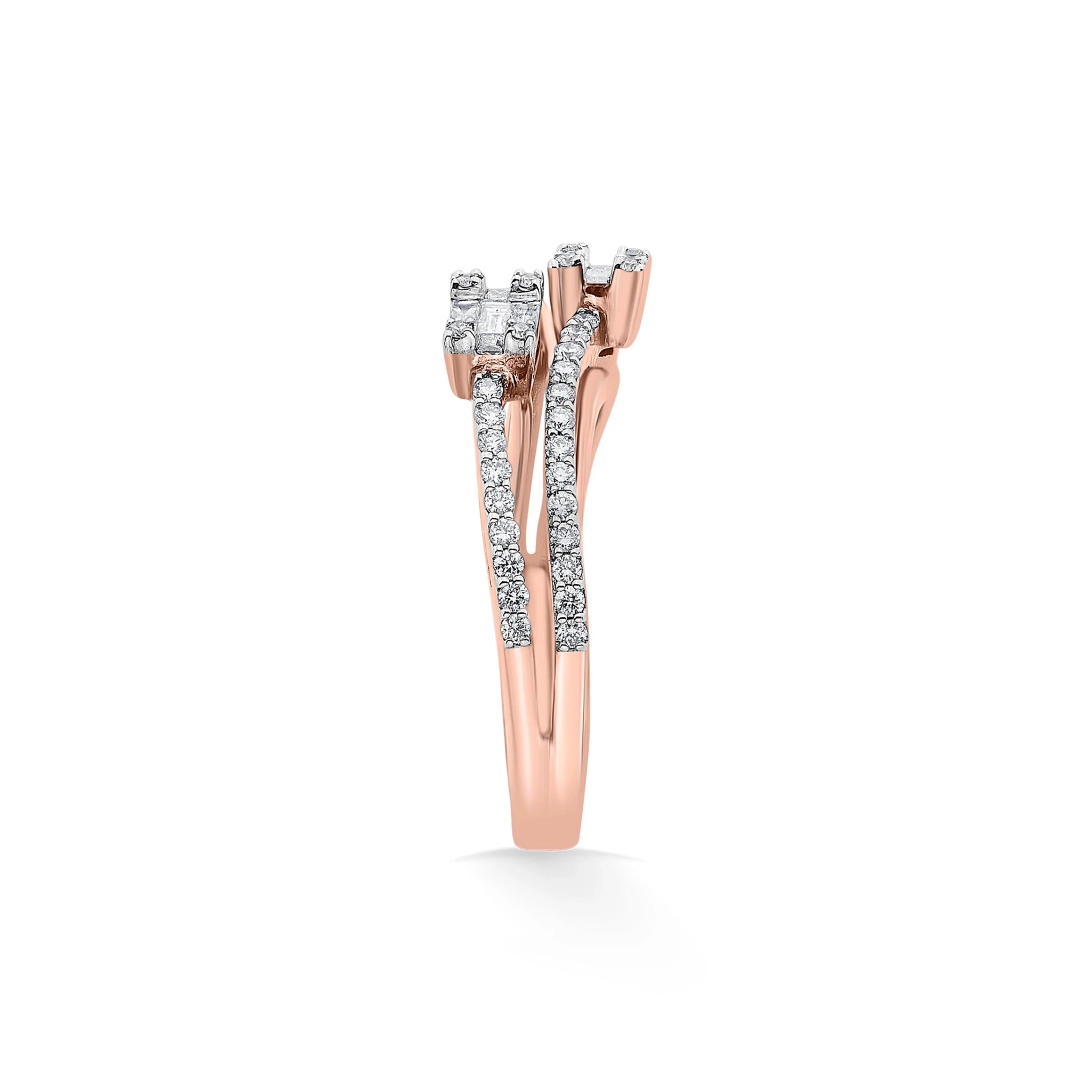 Dual Radiance Harmony Ring - Zen Diamond India