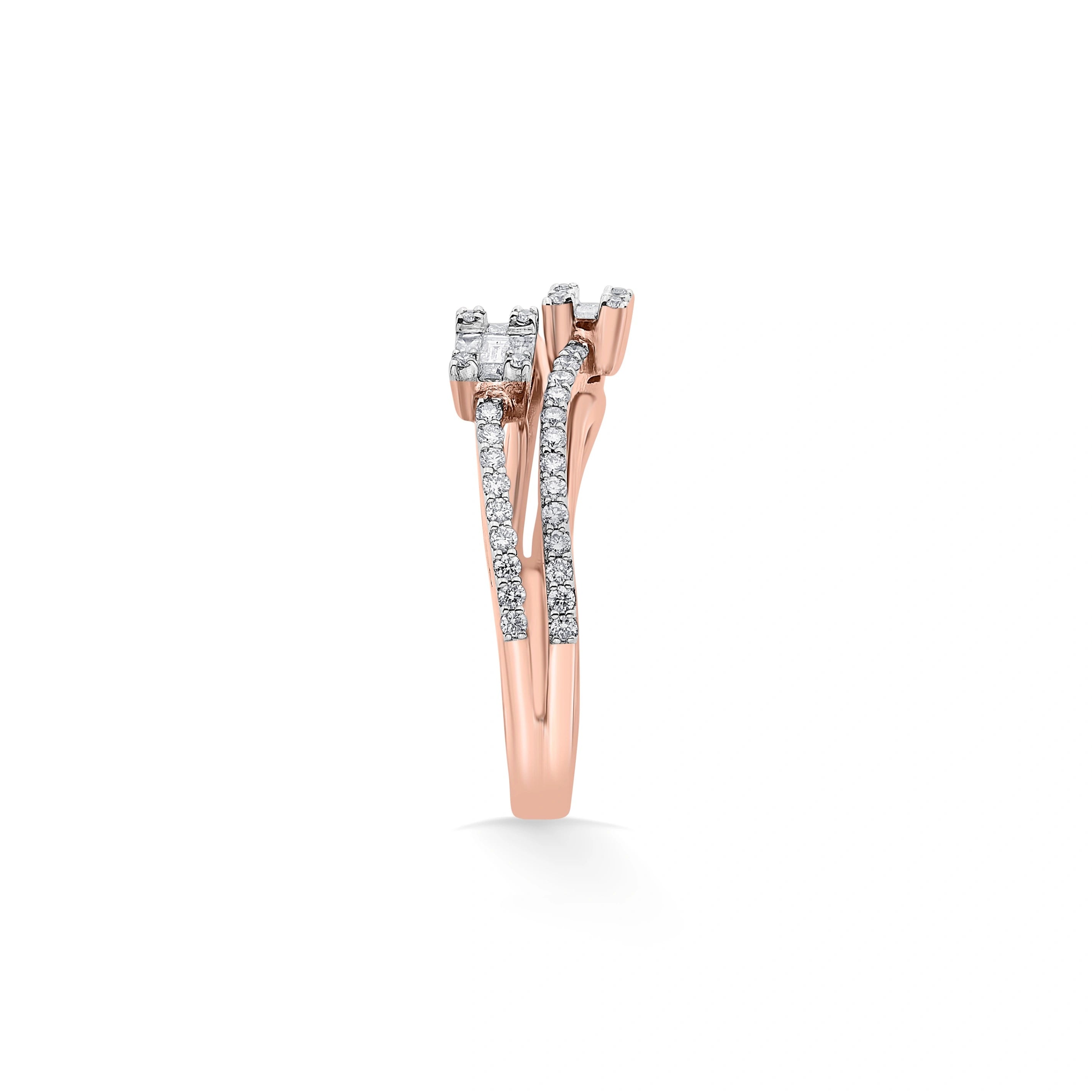 Dual Radiance Harmony Ring - Zen Diamond India