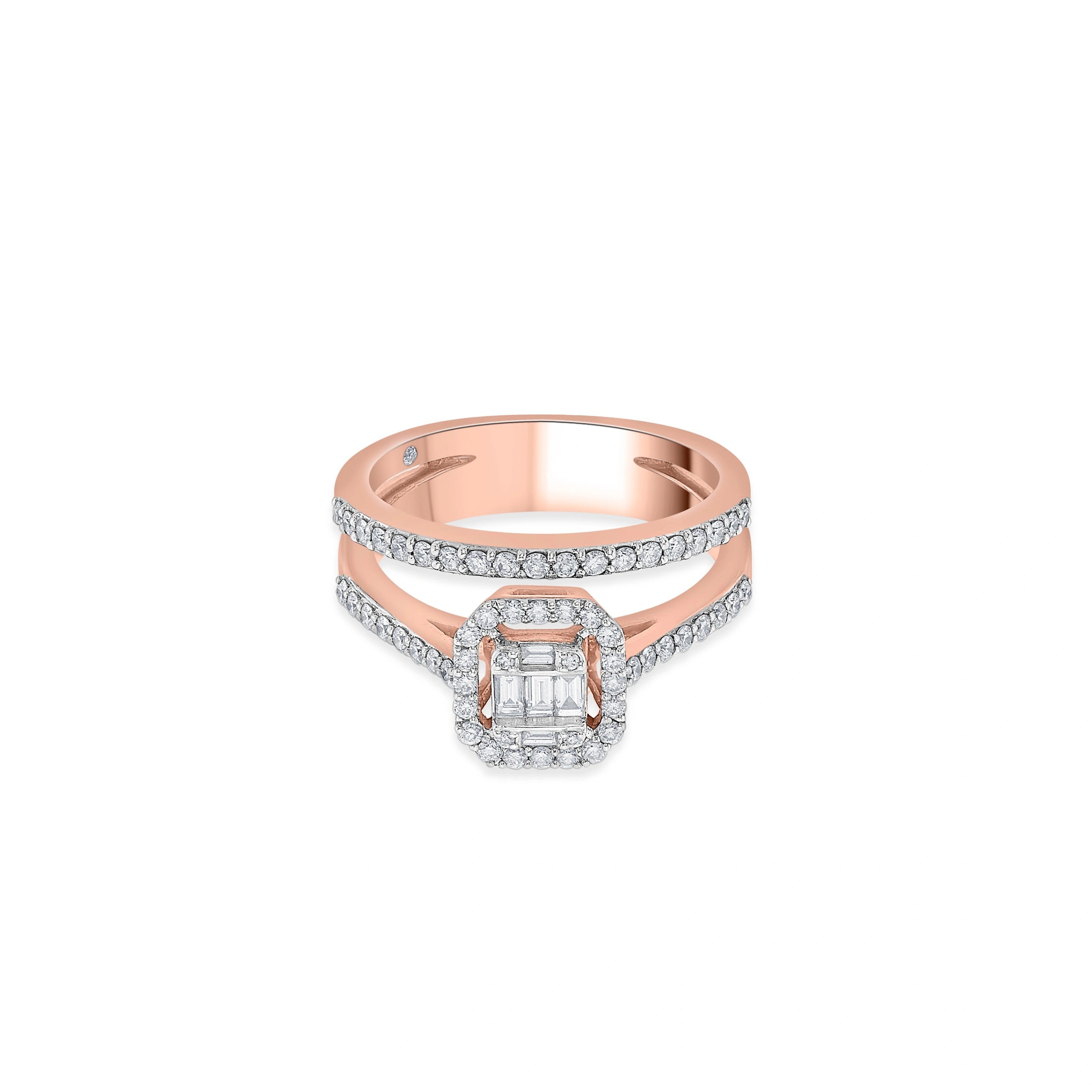 Regal Enigma Halo Ring - Zen Diamond India