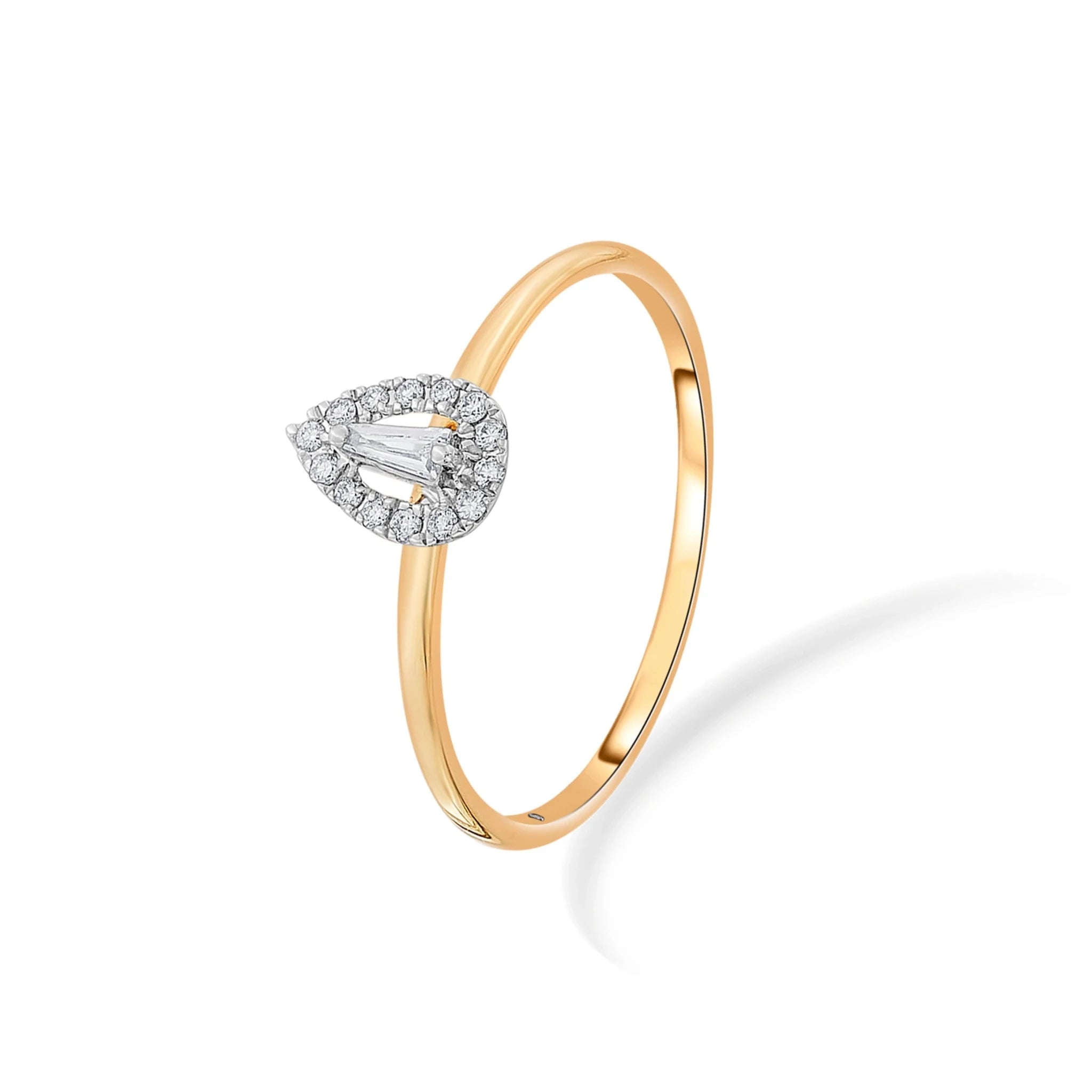 Deck Up Dewdrop Radiance Ring - Zen Diamond India
