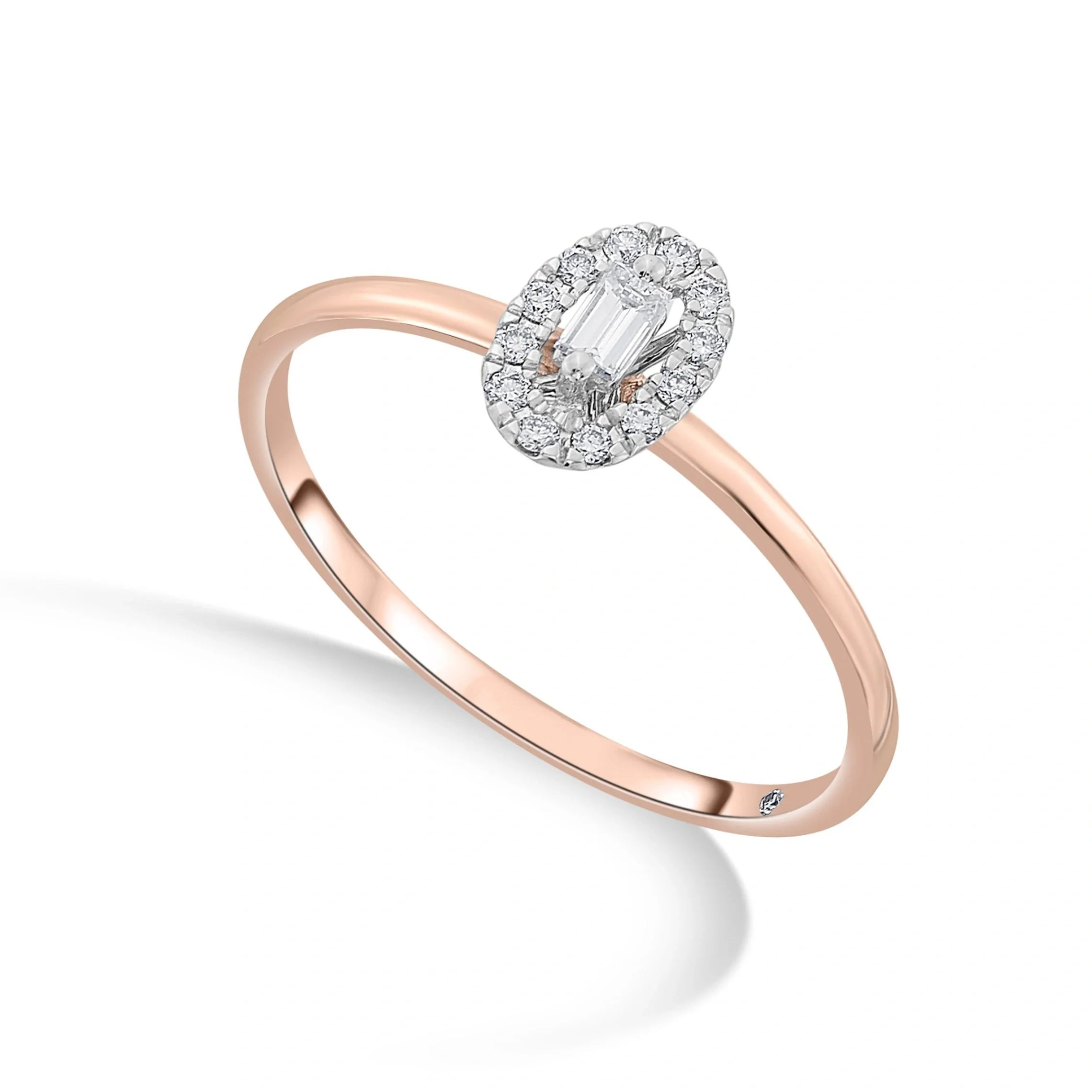 Boujee Oval Orbit Diamond Dream Ring - Zen Diamond India