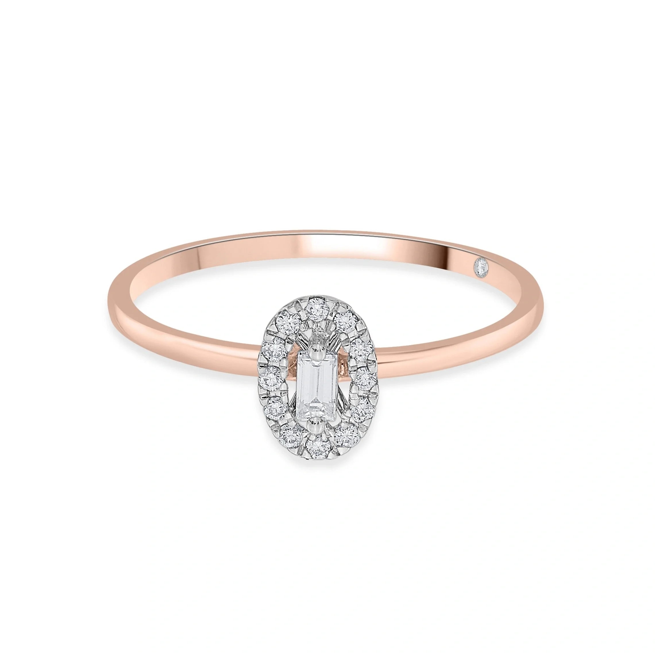 Boujee Oval Orbit Diamond Dream Ring - Zen Diamond India
