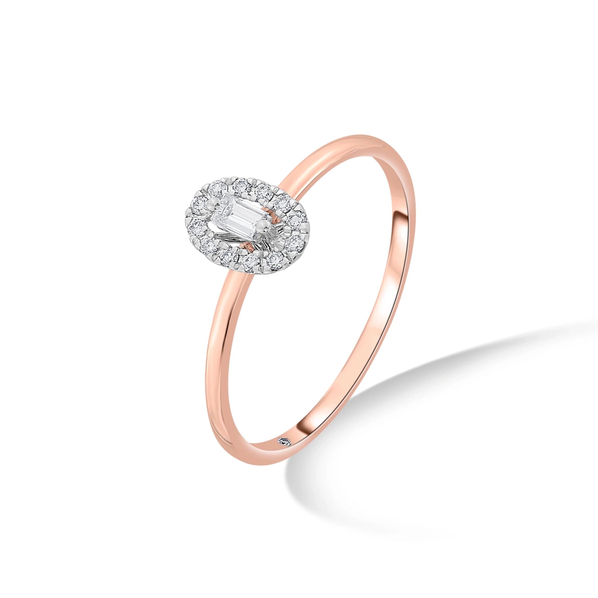 Boujee Oval Orbit Diamond Dream Ring - Zen Diamond India