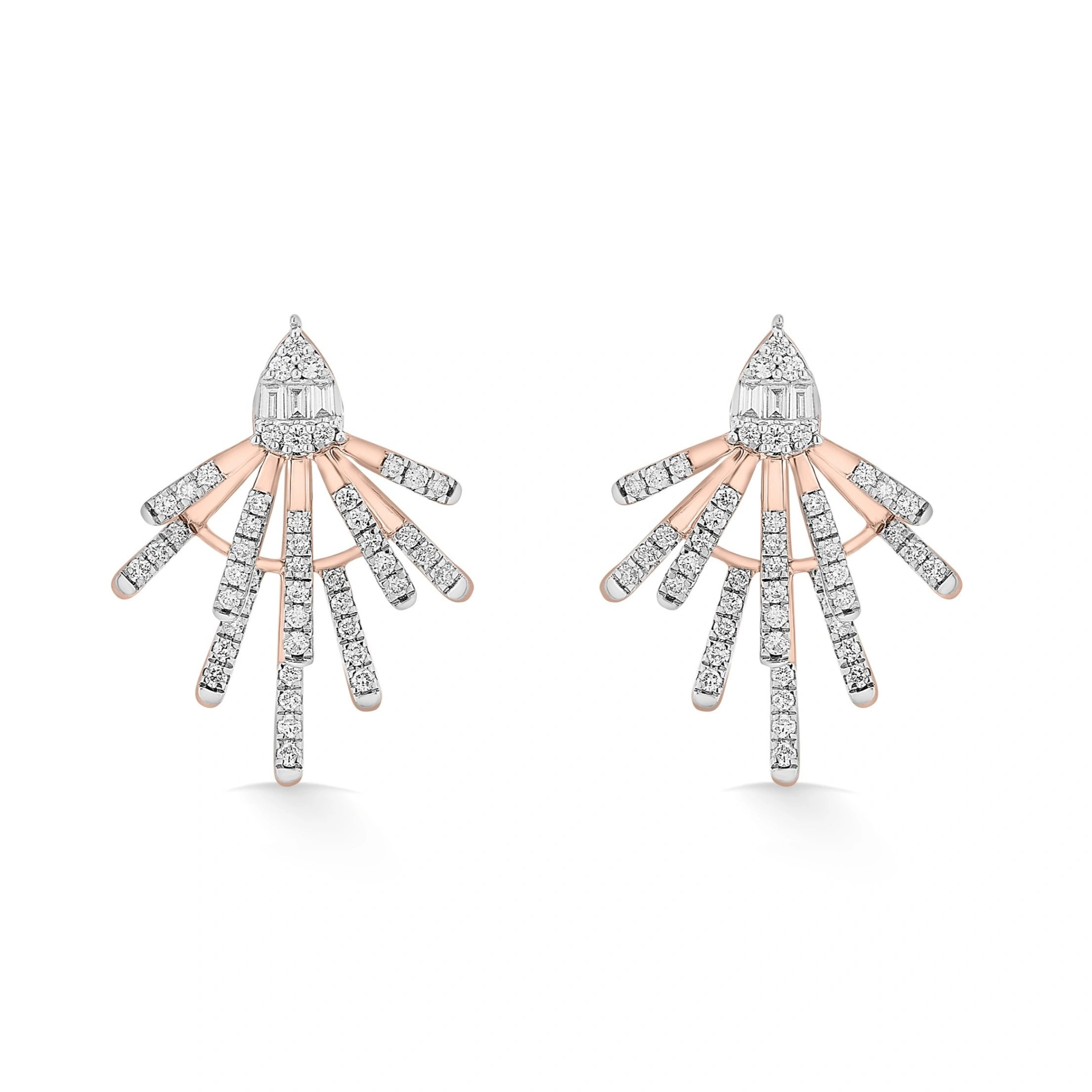 Sassy Starburst Royale Earrings - Zen Diamond India