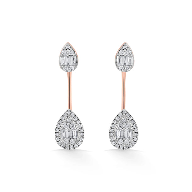 MOI Drop Dangler Earrings - Zen Diamond India