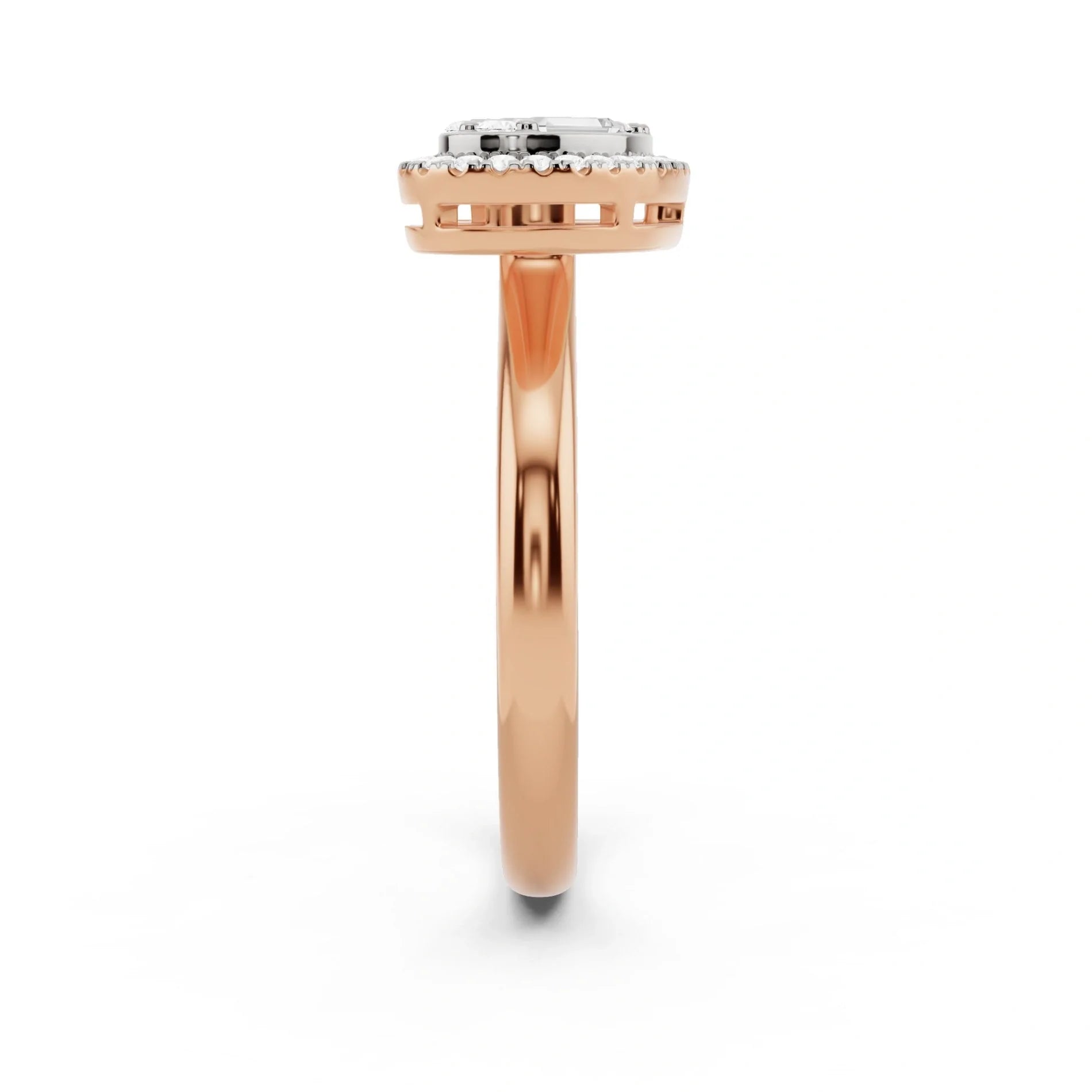 MOI Twin Teardrop Symphony Ring - Zen Diamond India