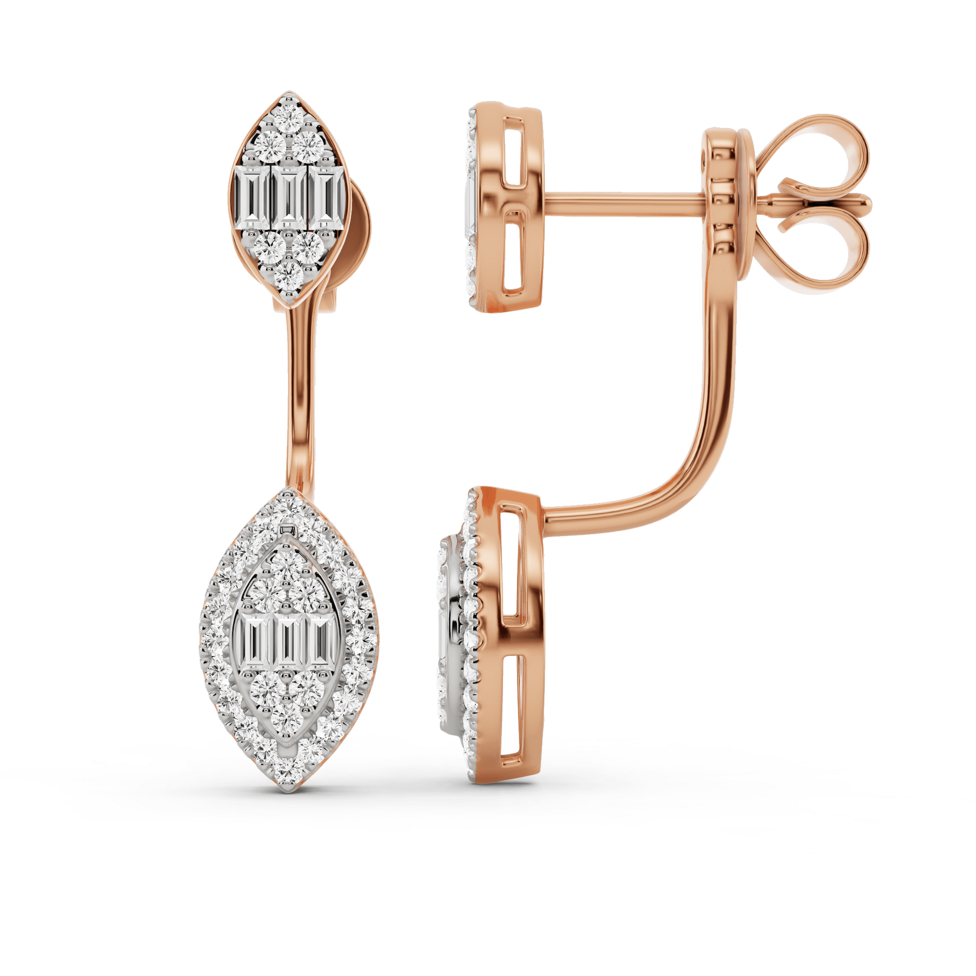 MOI Marquise Dangler Earrings