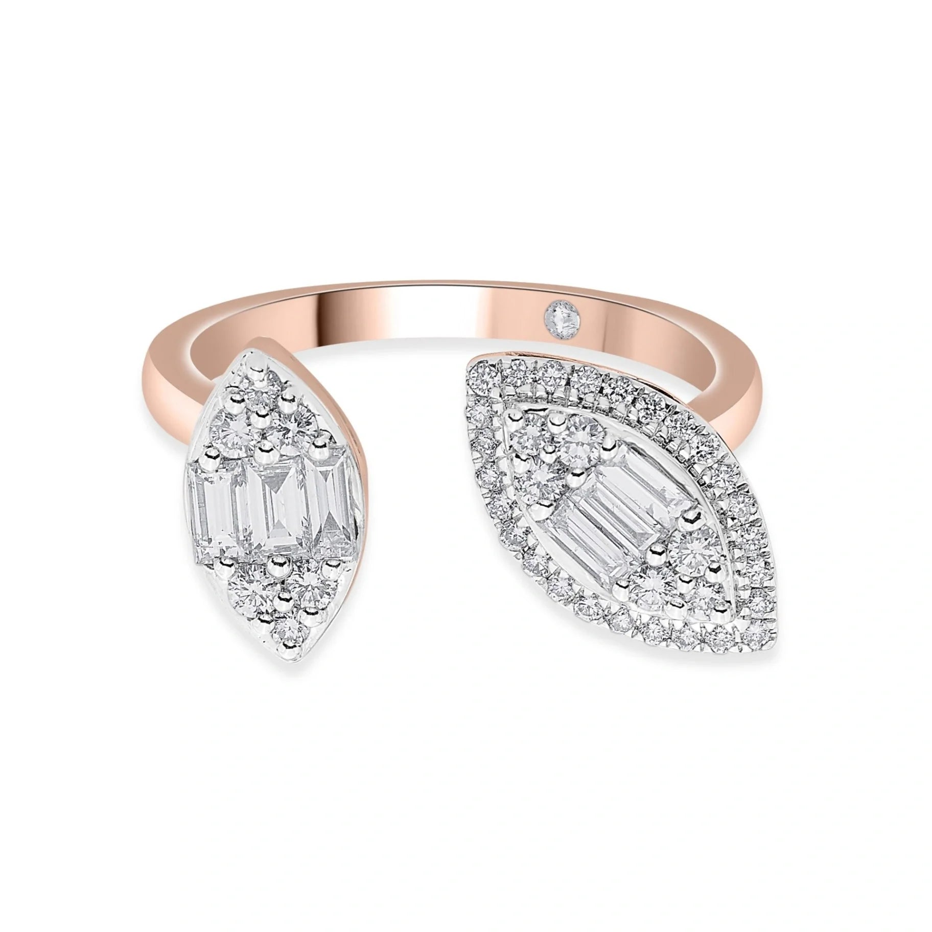 MOI Marquise Cluster Ring - Zen Diamond India
